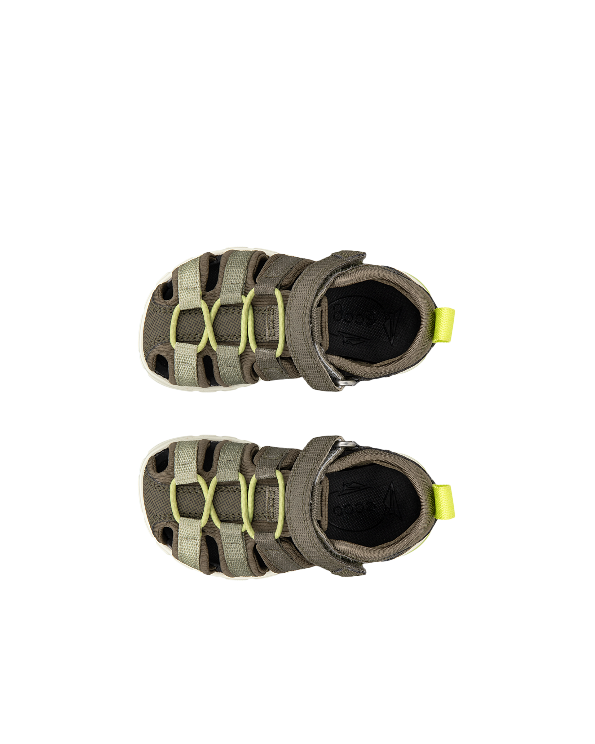 ECCO MINI STRIDE SANDAL — Green