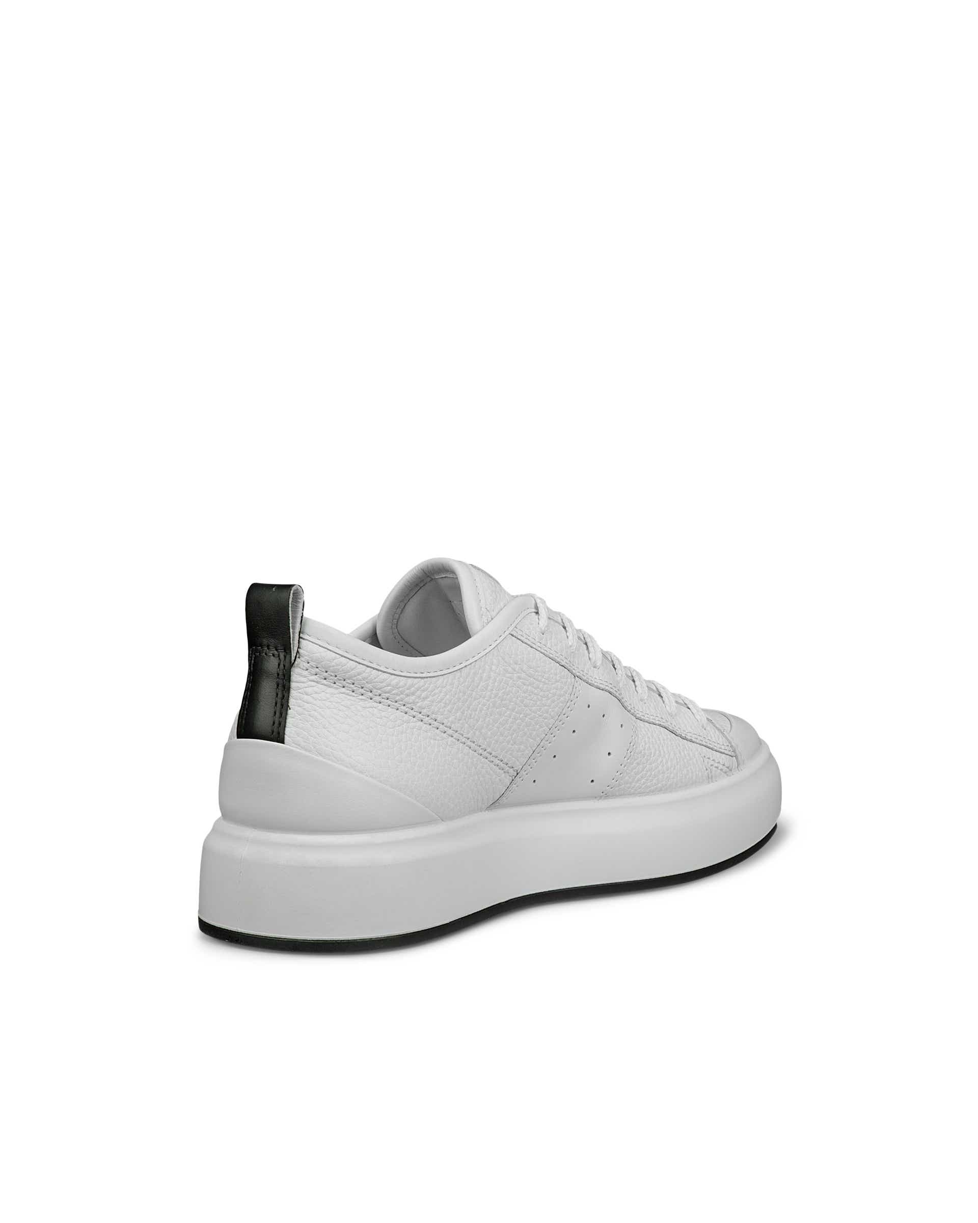 Zapatillas de piel ECCO® Street Ace para mujer - Blanco - Back