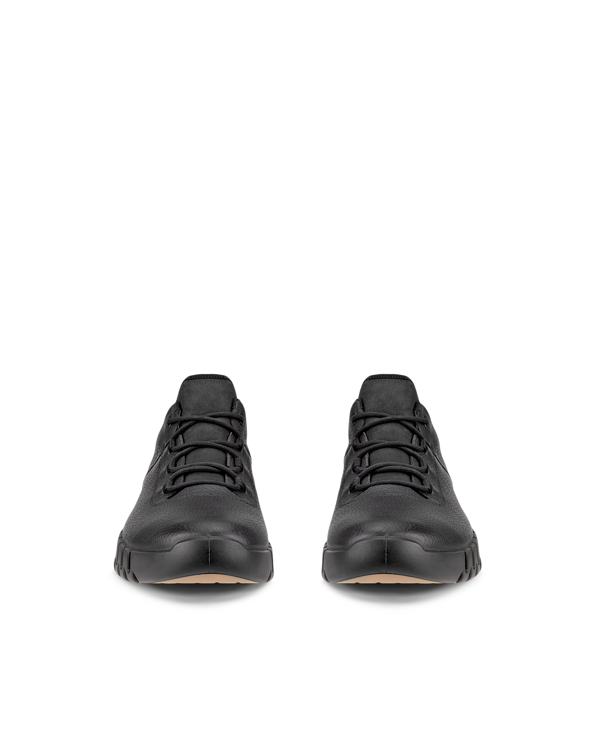 ECCO® Gruuv férfi Gore-Tex bőr sneaker - Fekete - Front pair
