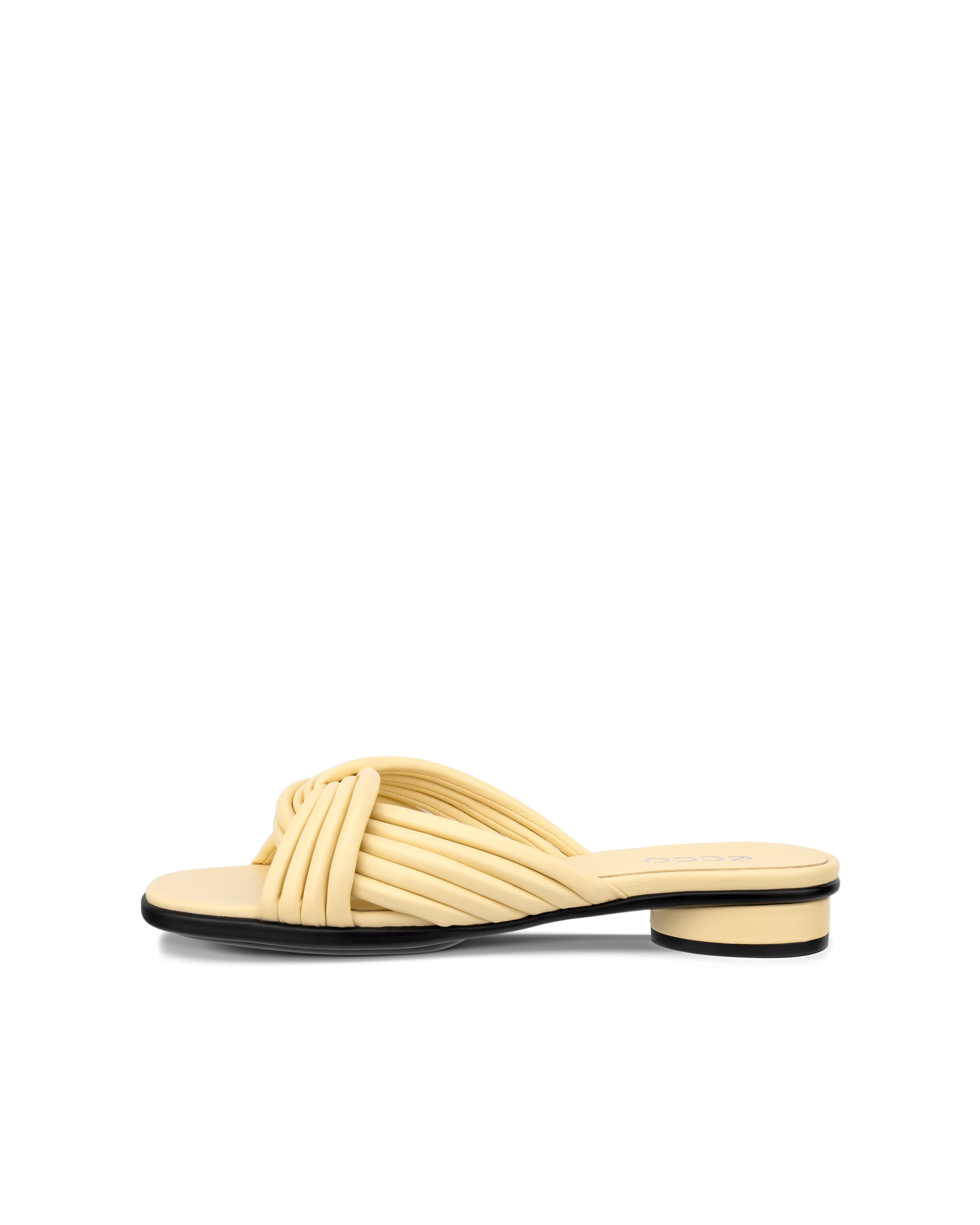 ECCO SCULPTED ALBA 25 - Women's Leather Heeled Sandal - Yellow - 38