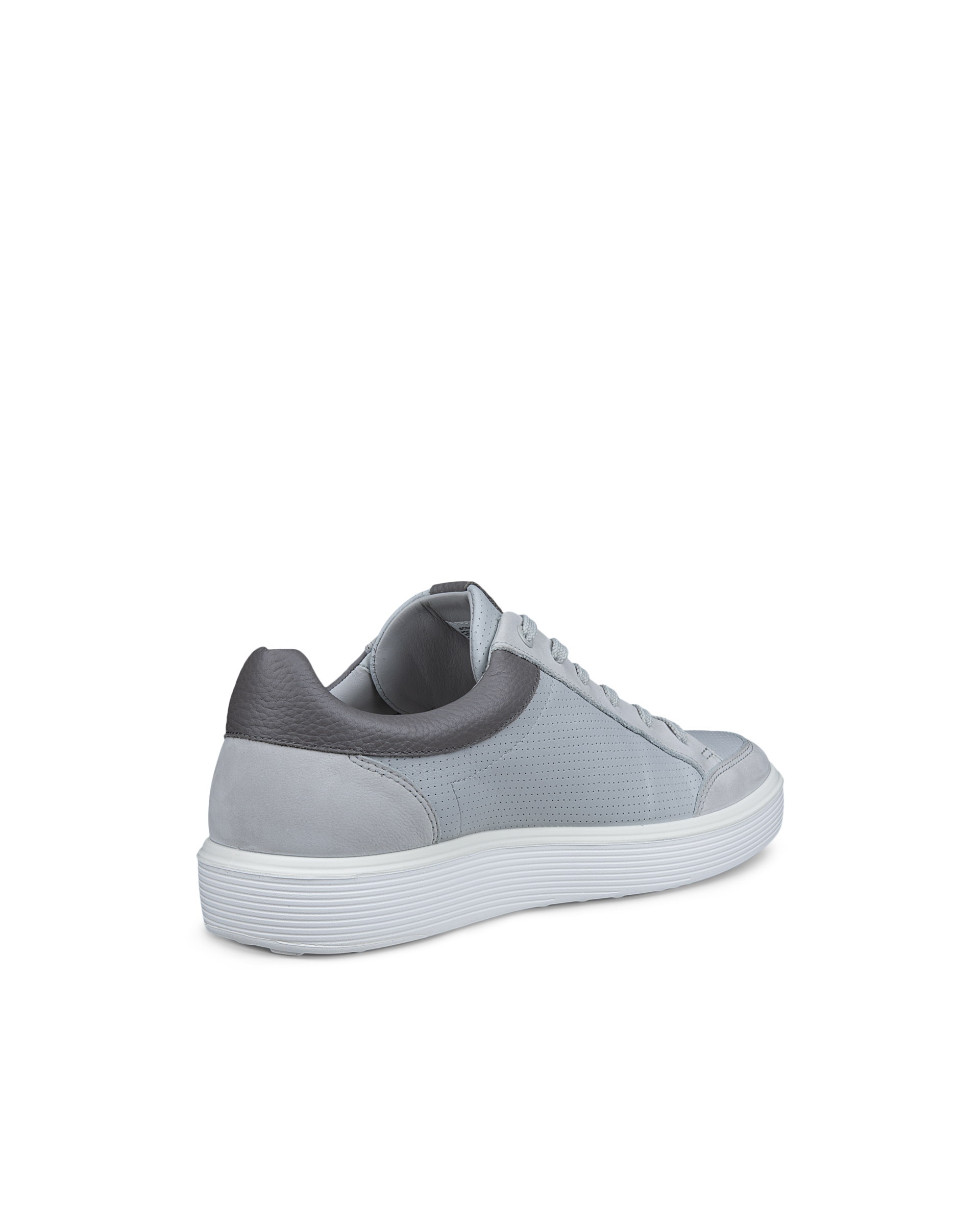 ECCO SOFT 60 MEN メンズ レザースニーカー | グレー