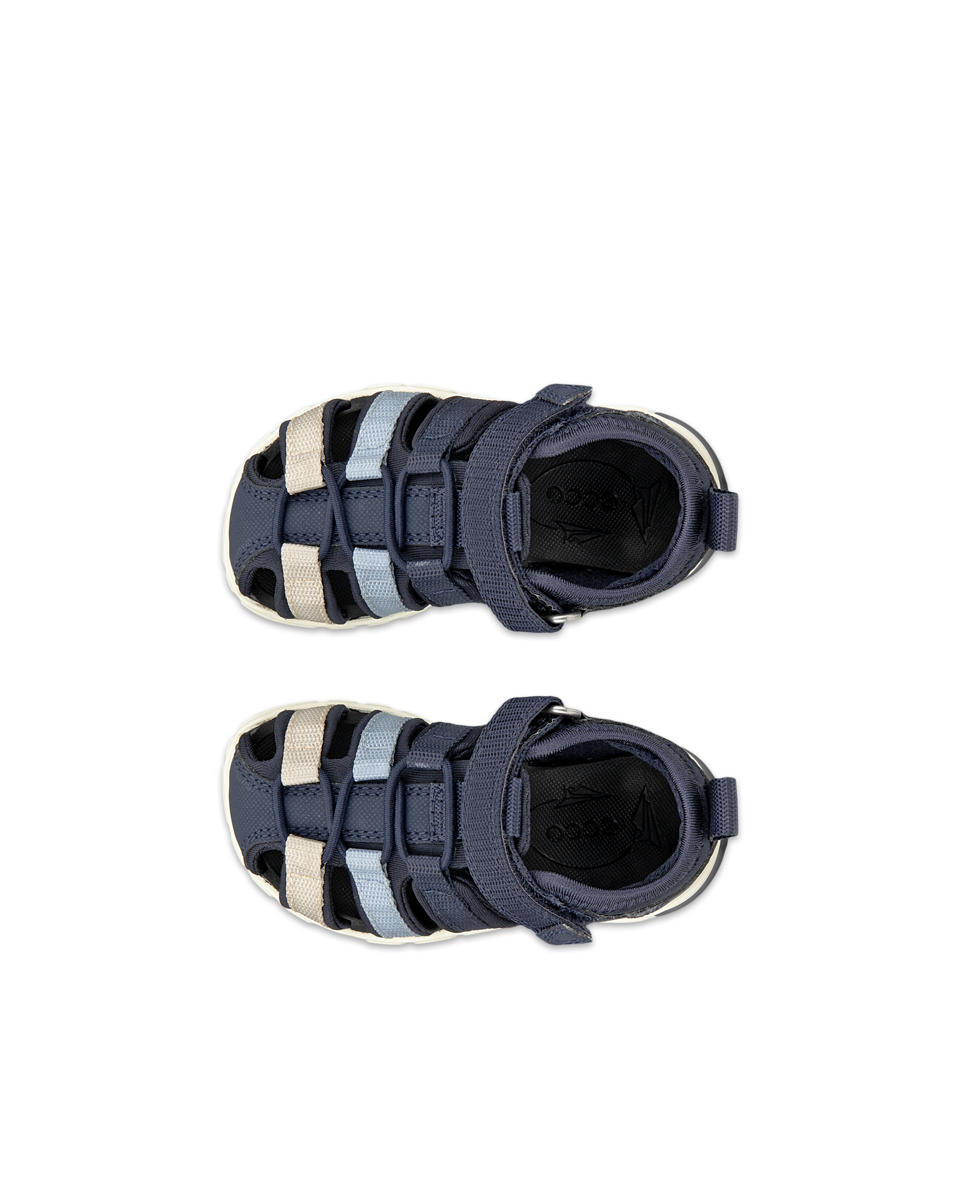 ECCO MINI STRIDE SANDAL — Blue