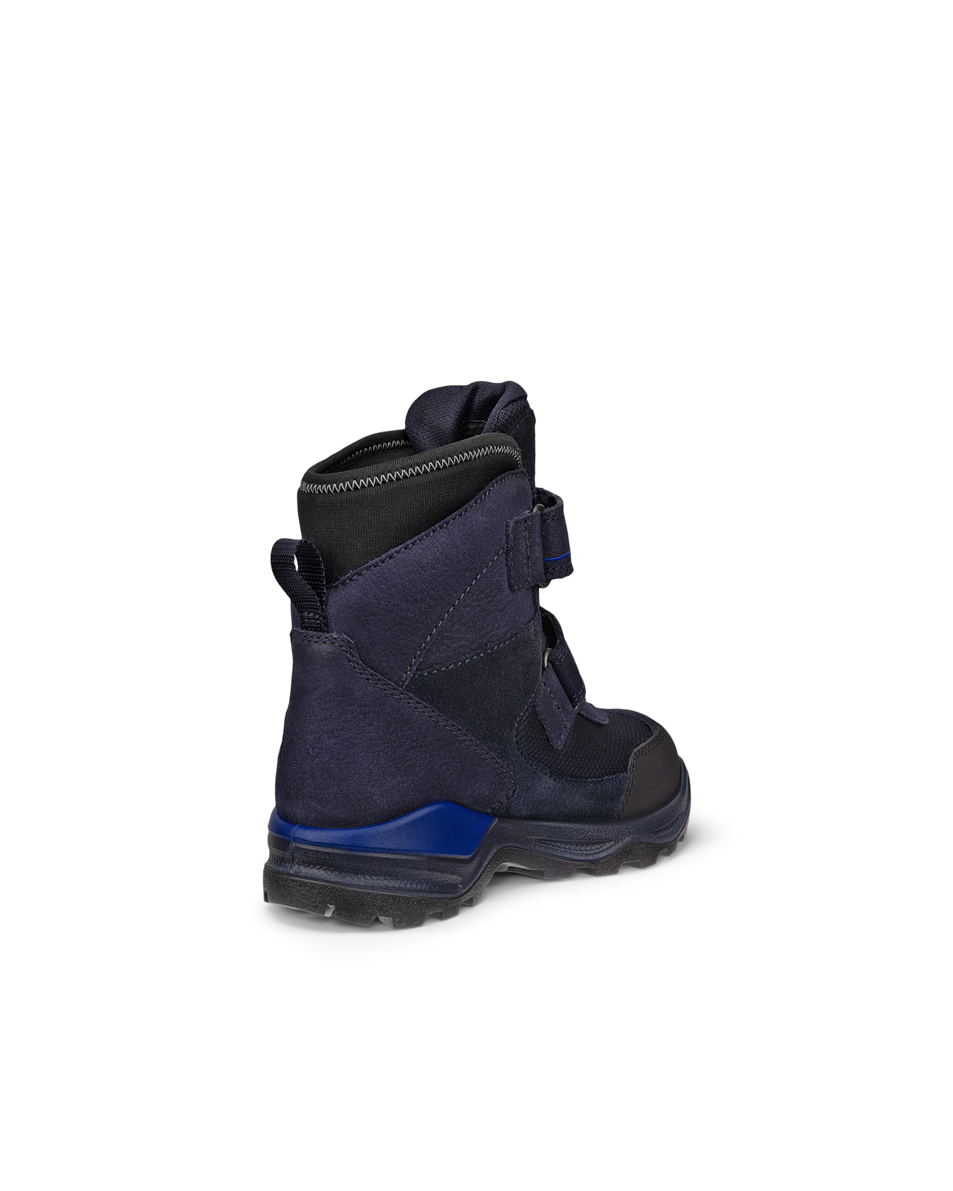 ECCO® SNOW MOUNTAIN Kinder Wasserdichte Winterstiefel aus Nubukleder - Blau - Back