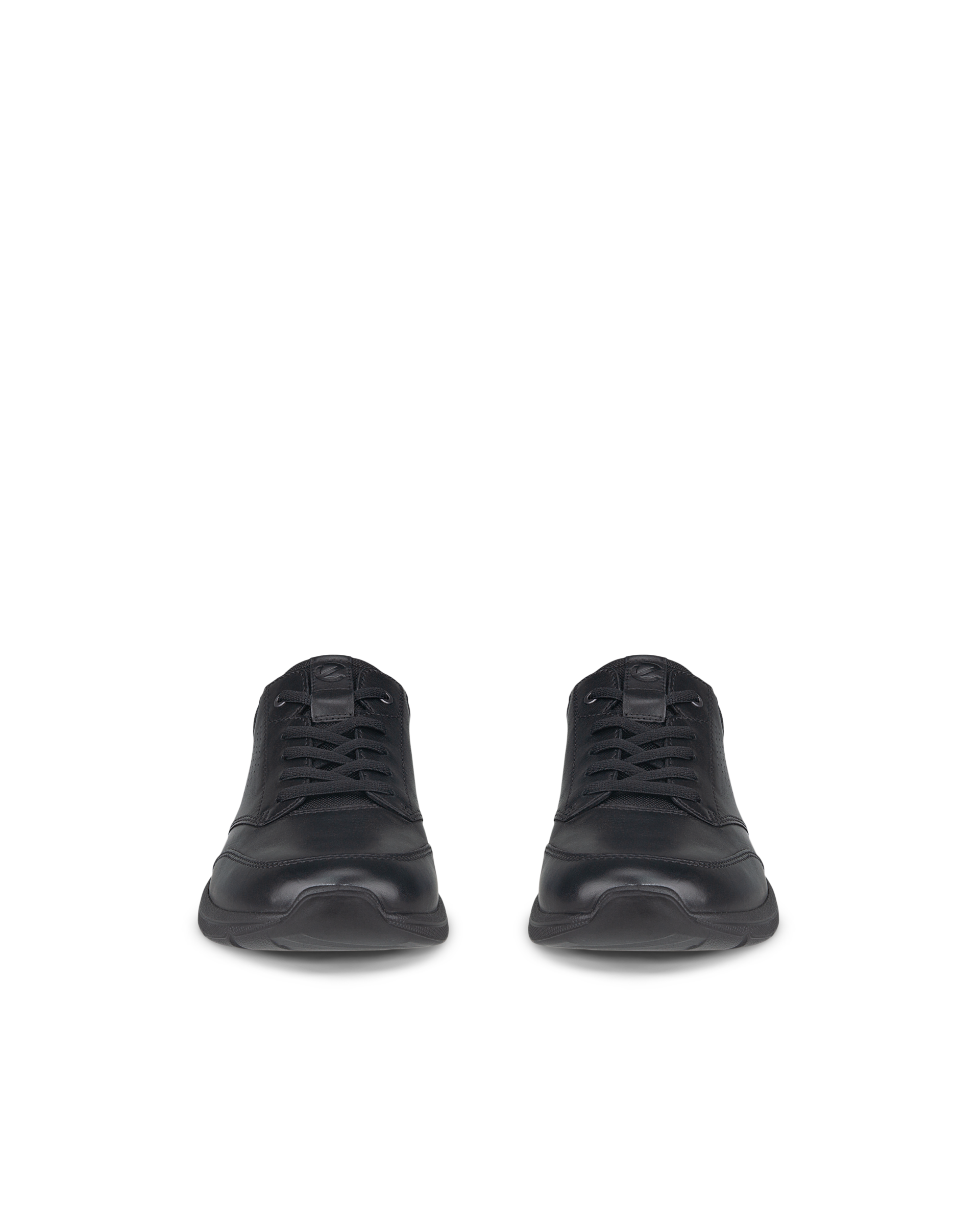 ECCO® Irving Heren leren veterschoen - Zwart - Front pair