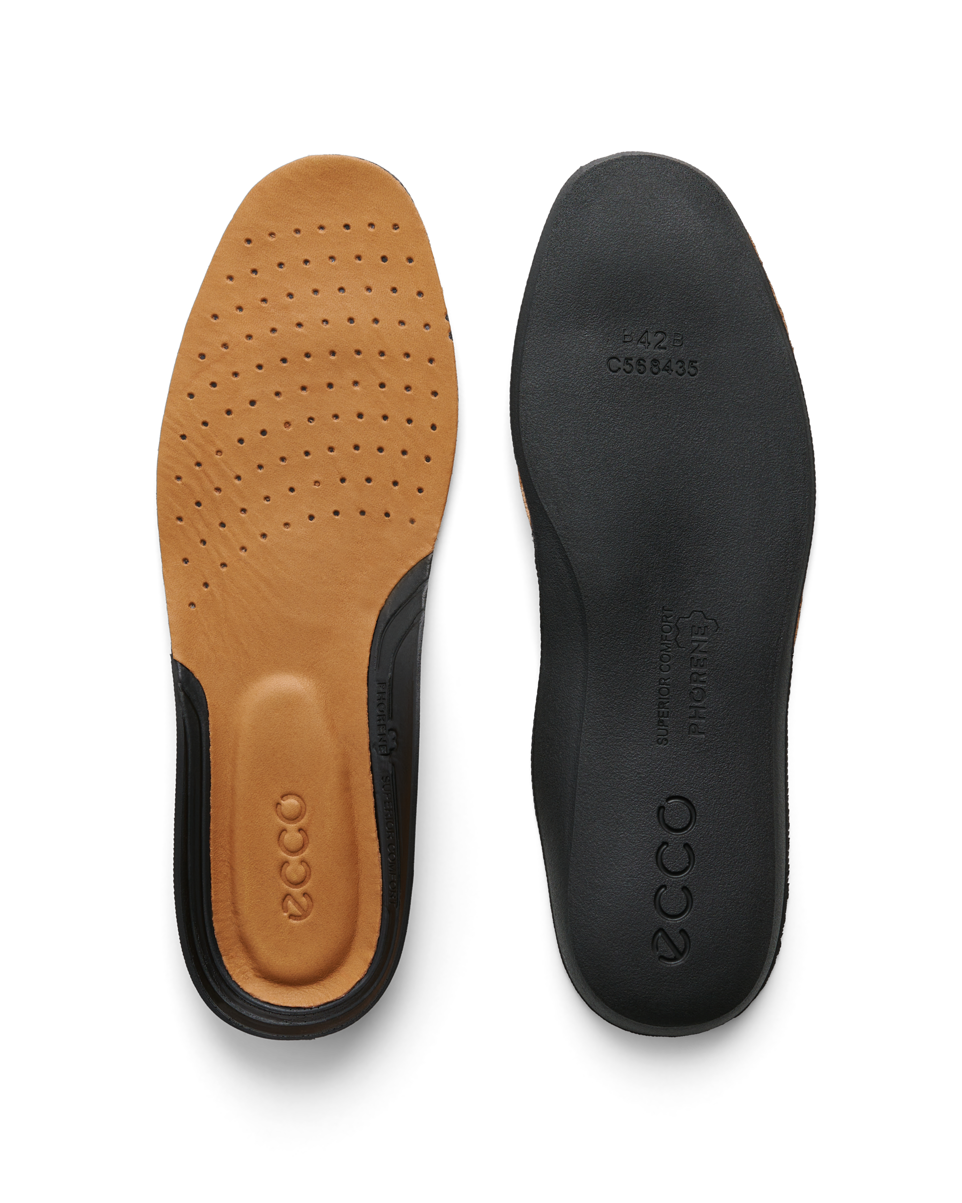Men's ECCO® Leather Inlay Sole - Brown - Detail-1