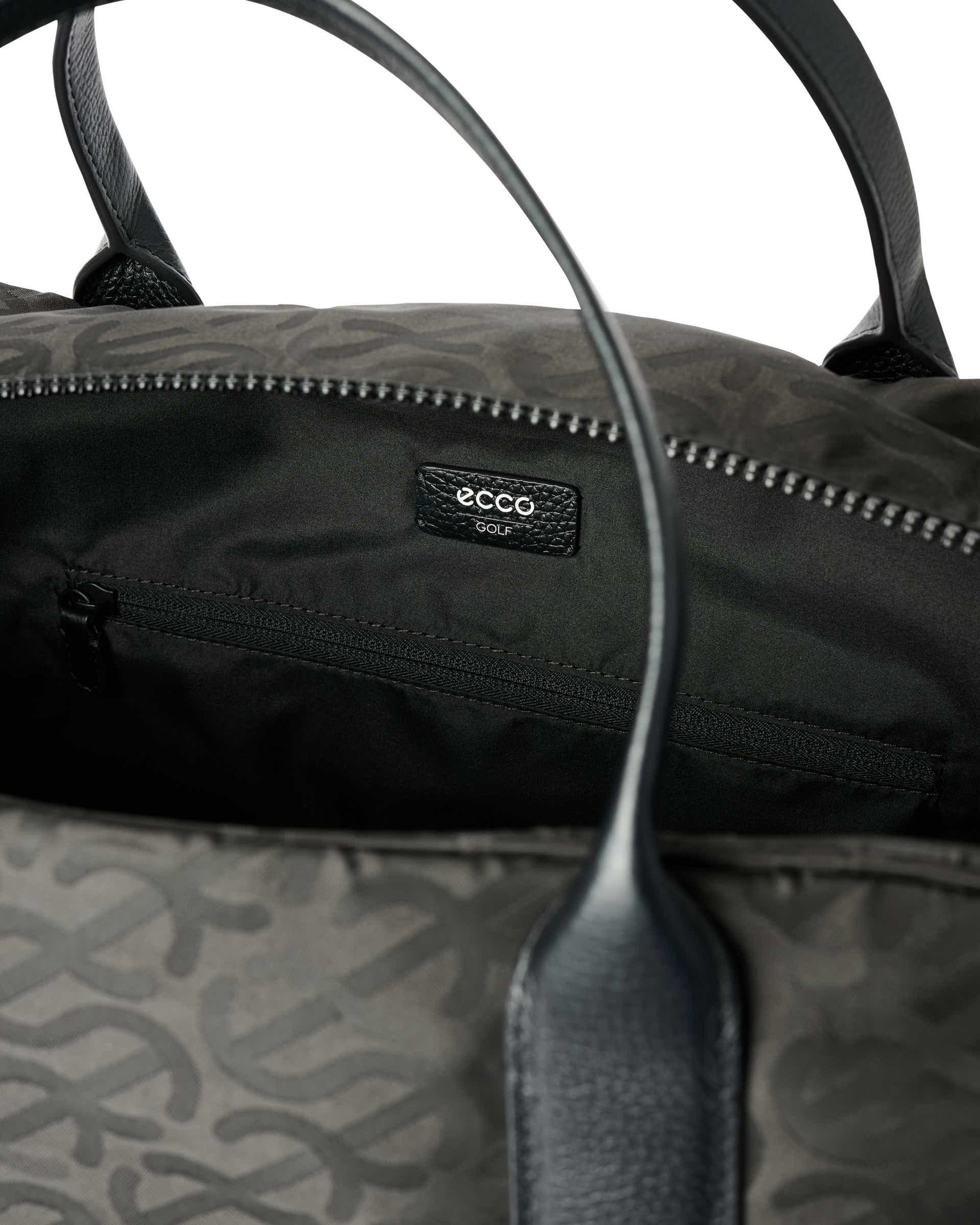 ECCO® GOLF BOSTON Leder-Dufflebag - Schwarz - Inside