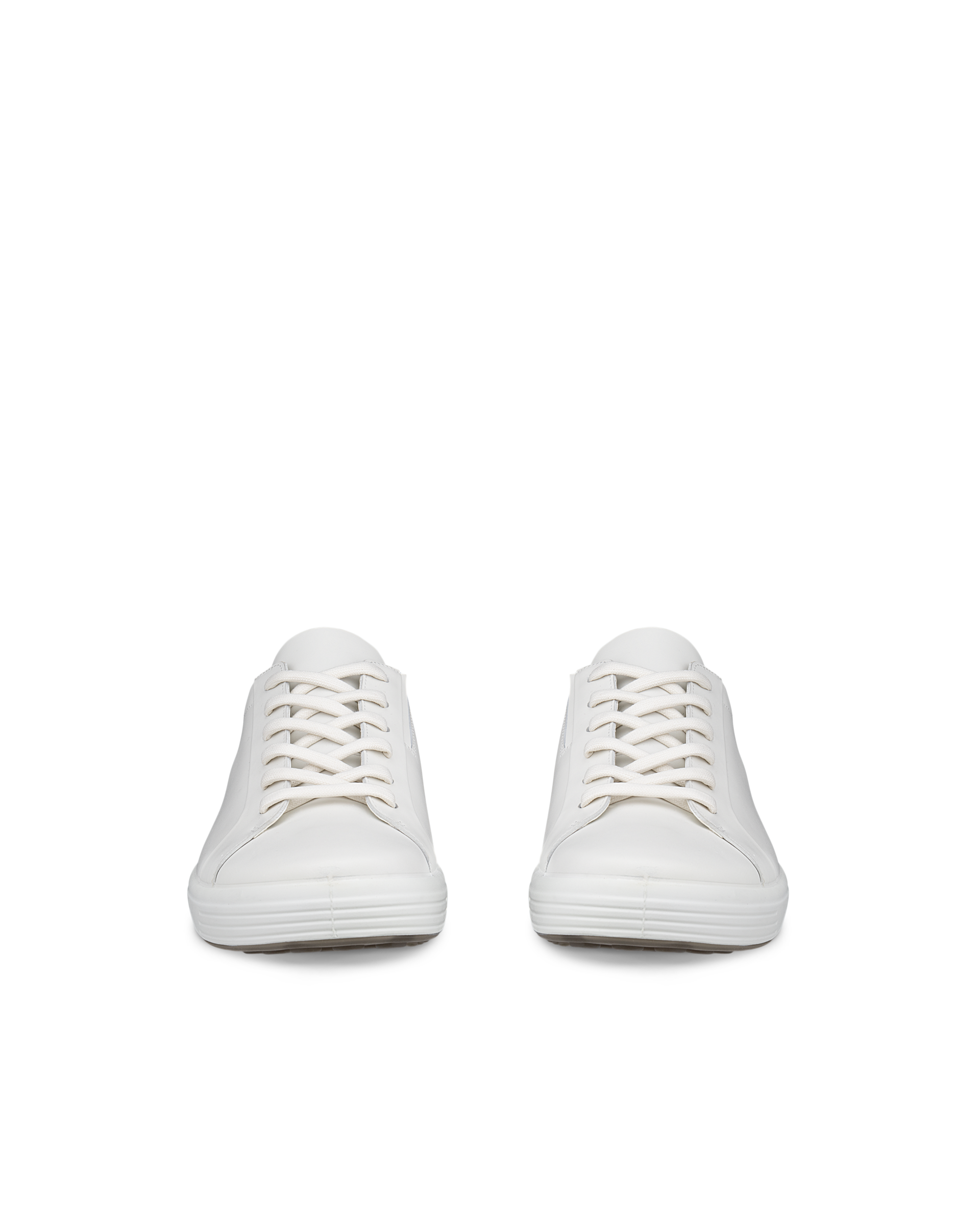 ECCO® Soft 7 Herren Ledersneaker - Weiss - Front pair
