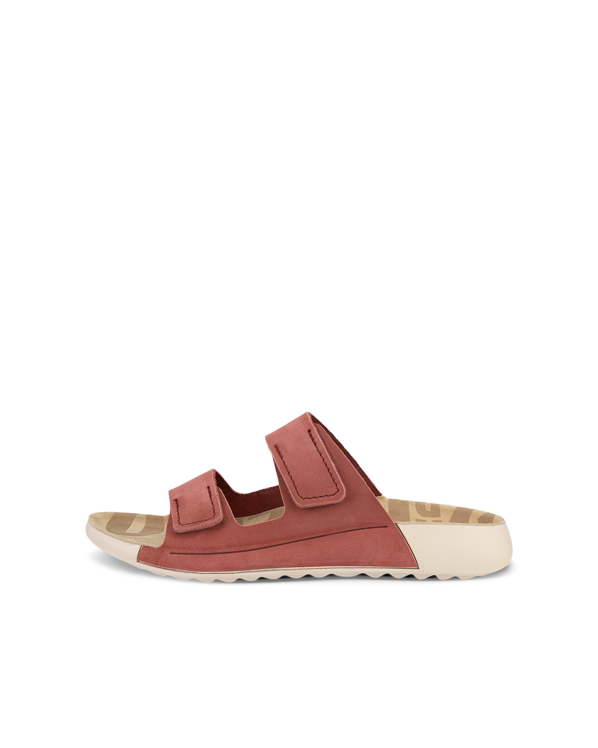 Women's ECCO® Cozmo Leather Two Strap Sandal | Black