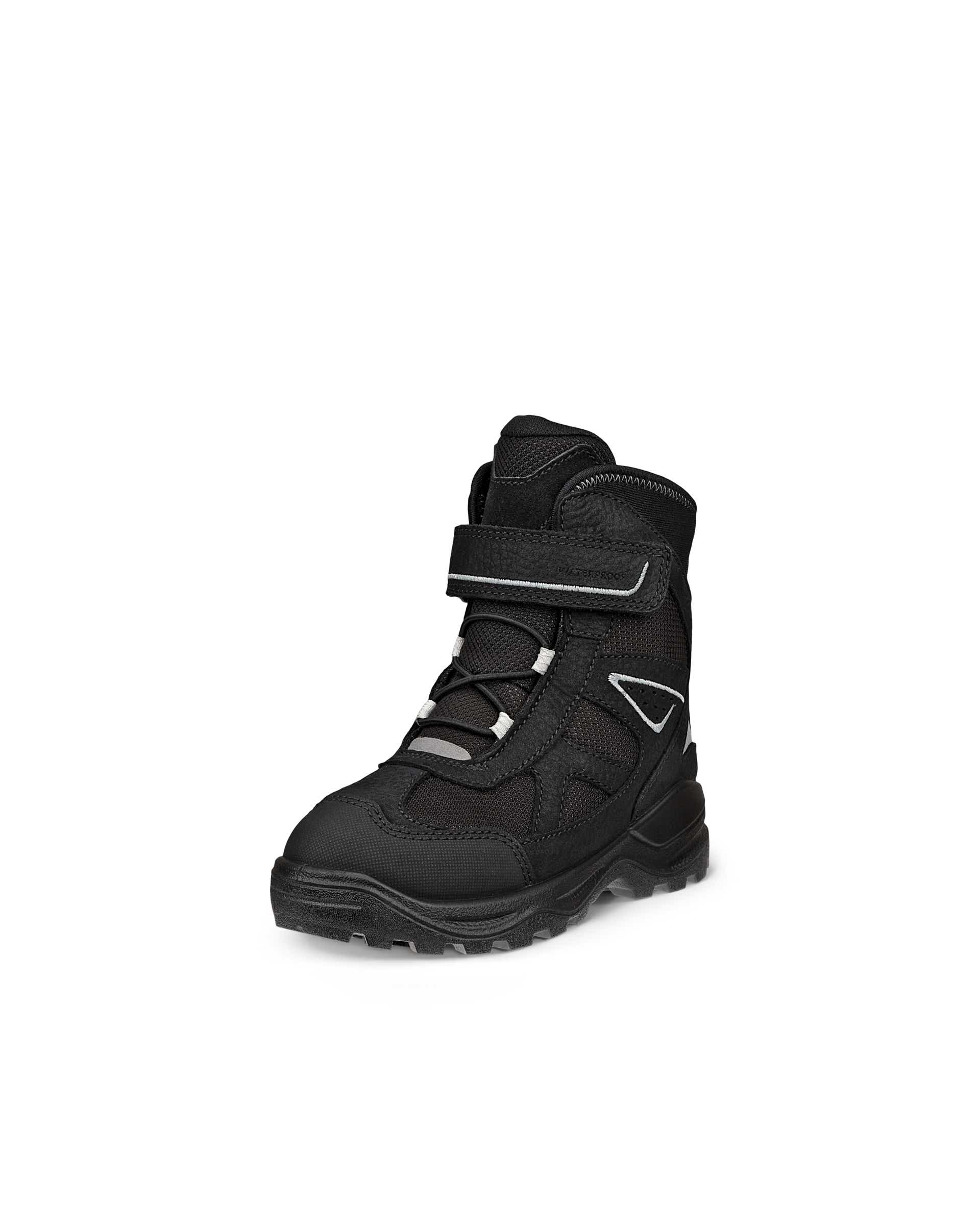 ECCO® Snow Mountain Vattentät vintersko i nubuck  barn - Svart - Main