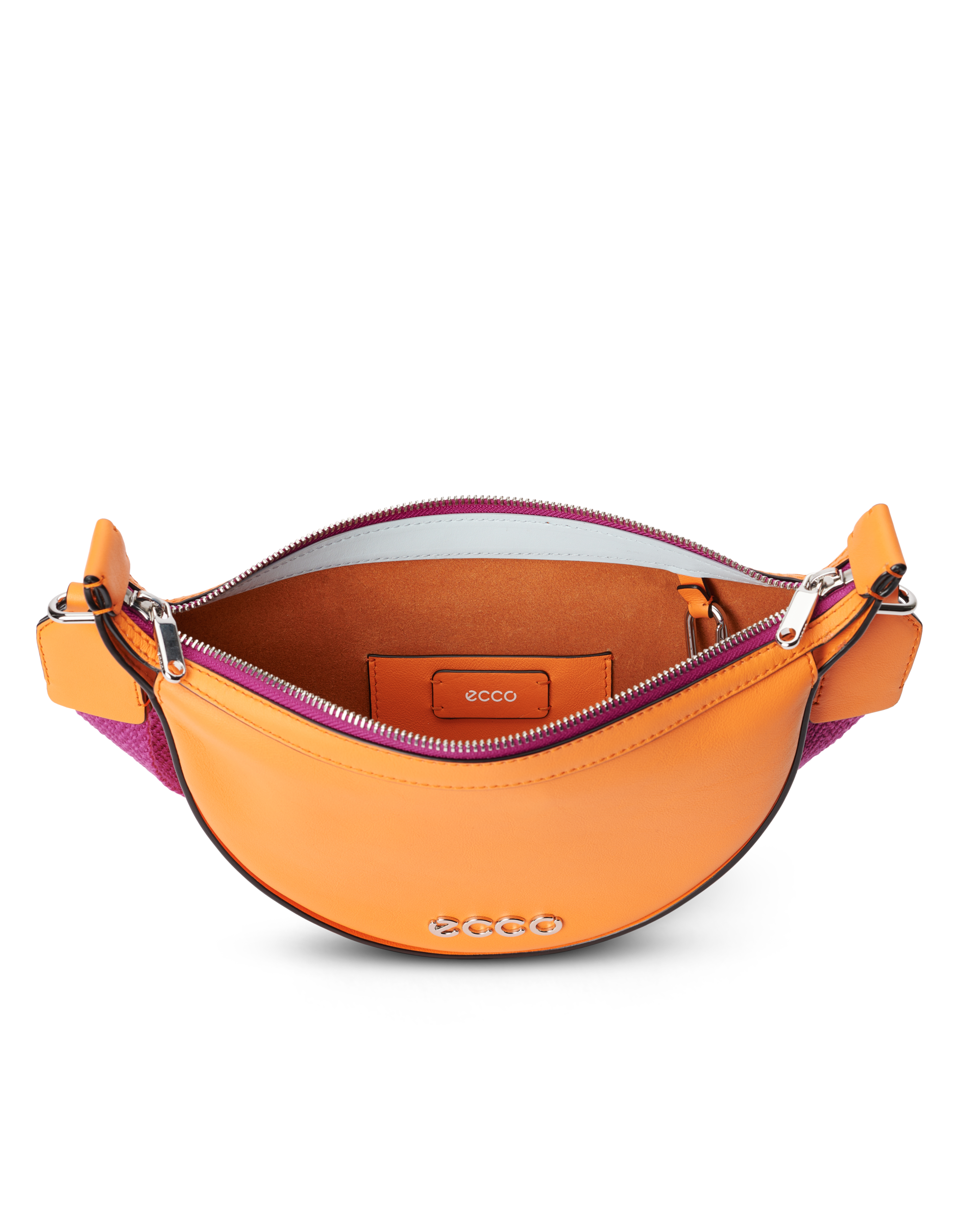 ECCO Fortune Small Soft Smooth レザークロスボディバッグ - オレンジ - Inside