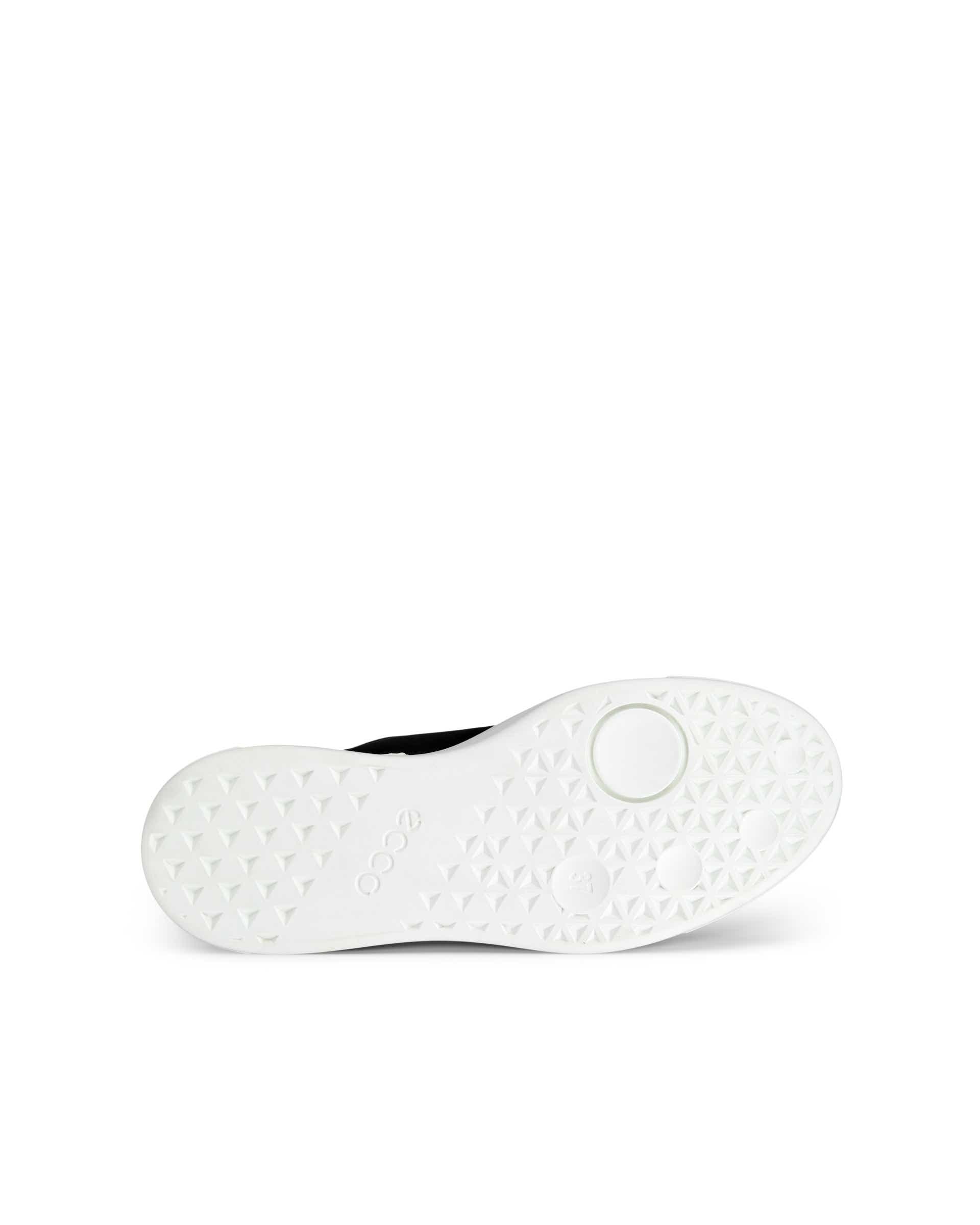 ECCO® Street Tray Dames leren sneaker - Zwart - Sole