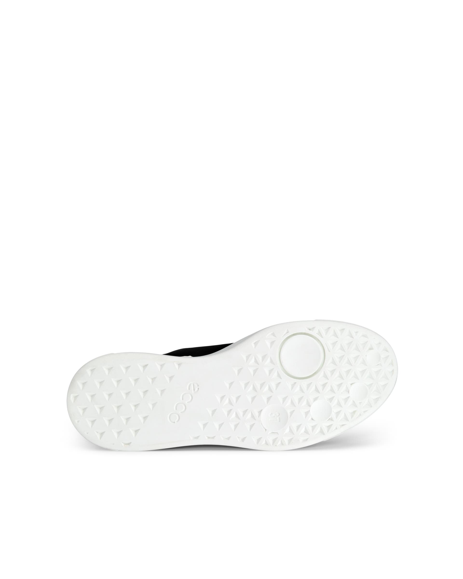 ECCO® Street Tray Dames leren sneaker - Zwart - Sole