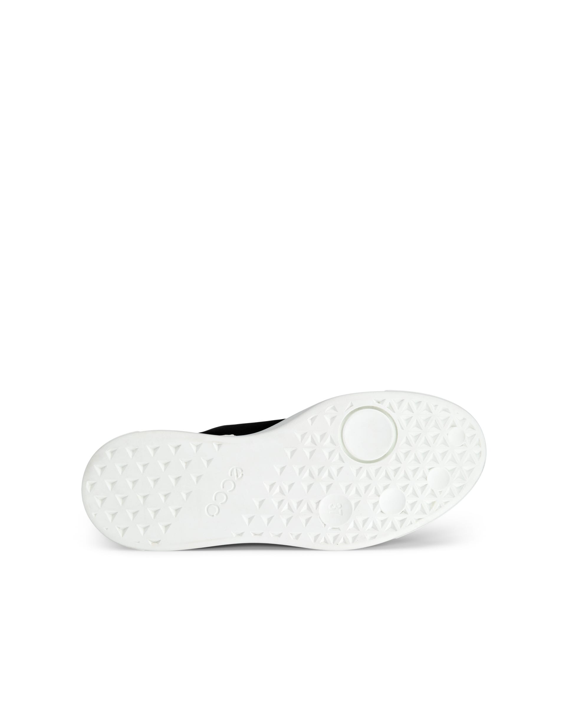 ECCO® Street Tray Dames leren sneaker - Zwart - Sole