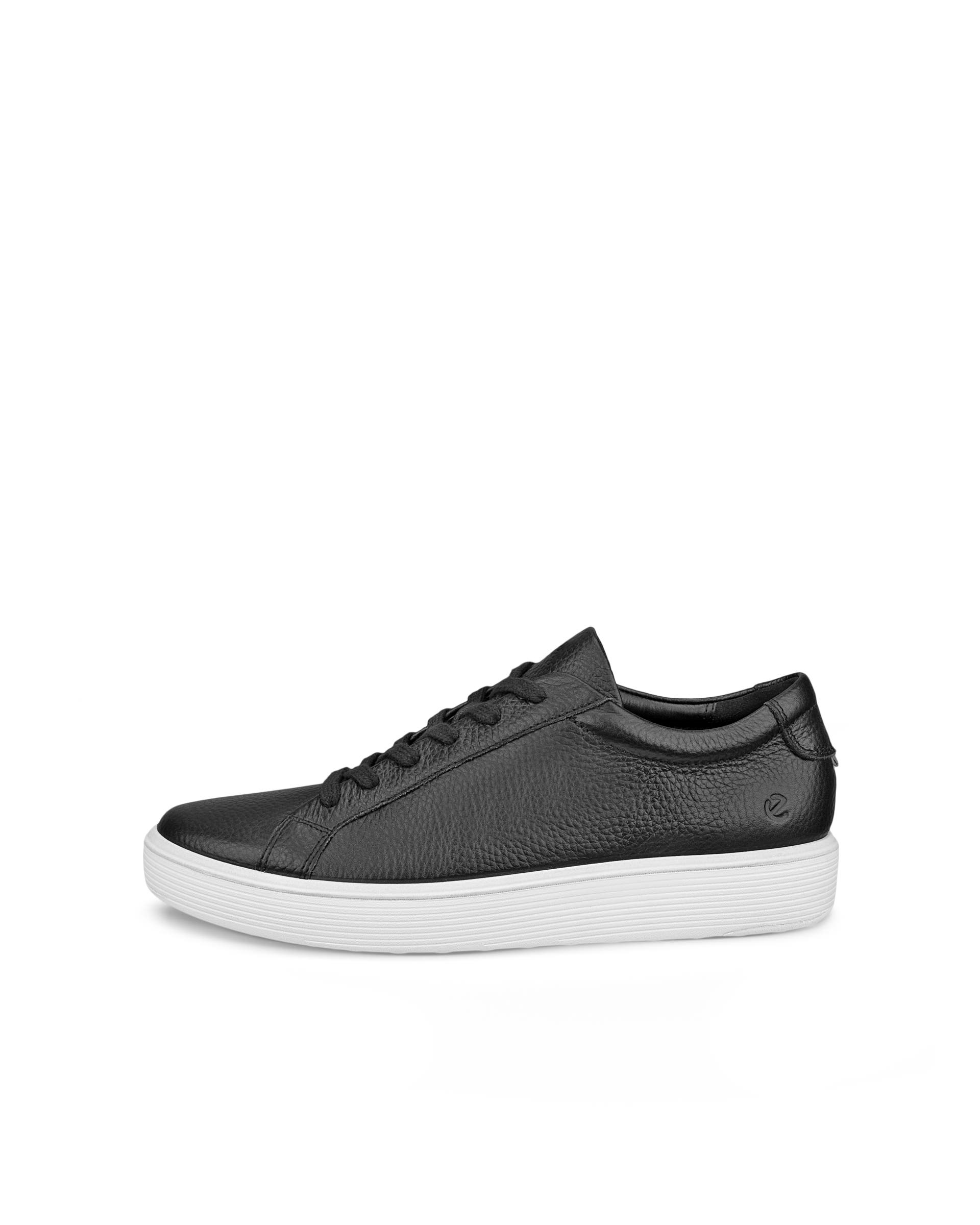 ECCO® Soft 60 baskets en nubuck pour femme - Noir - Outside