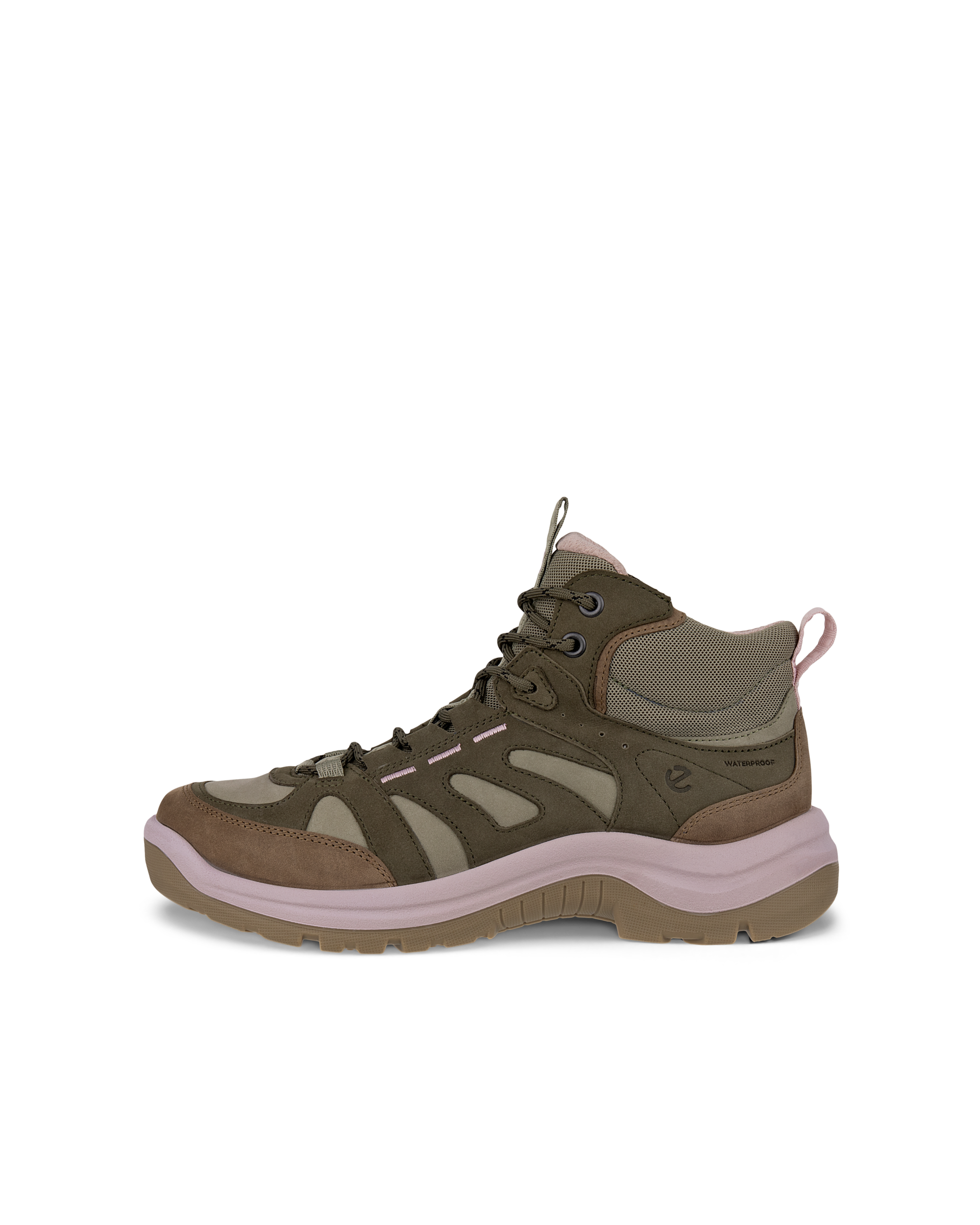 ECCO® OFFROAD női vízálló nubuk magasszárú bőr kirándulócipő - Zöld - Outside