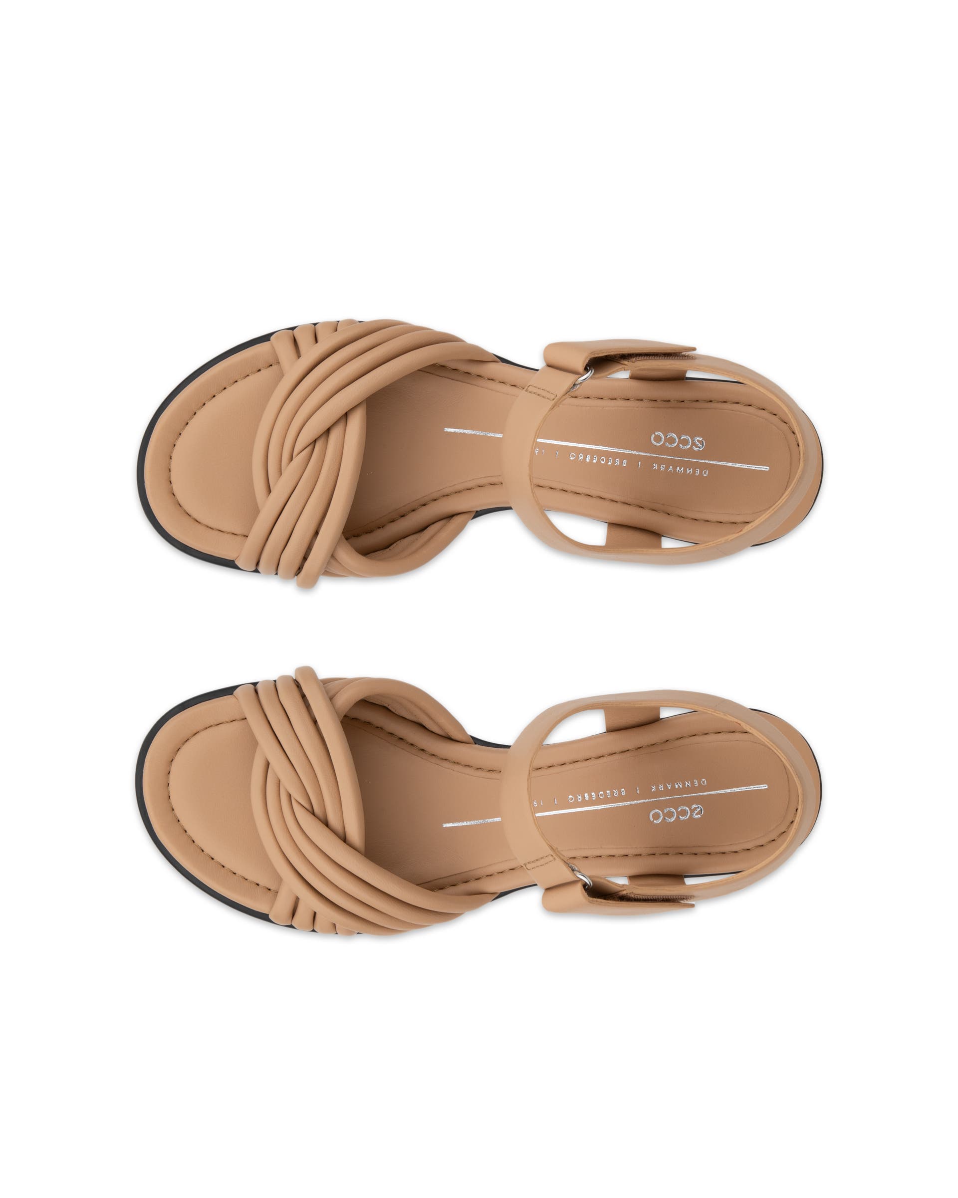 ECCO SCULPTED LX 35 WOMEN'S SANDAL - Brown - Top left pair