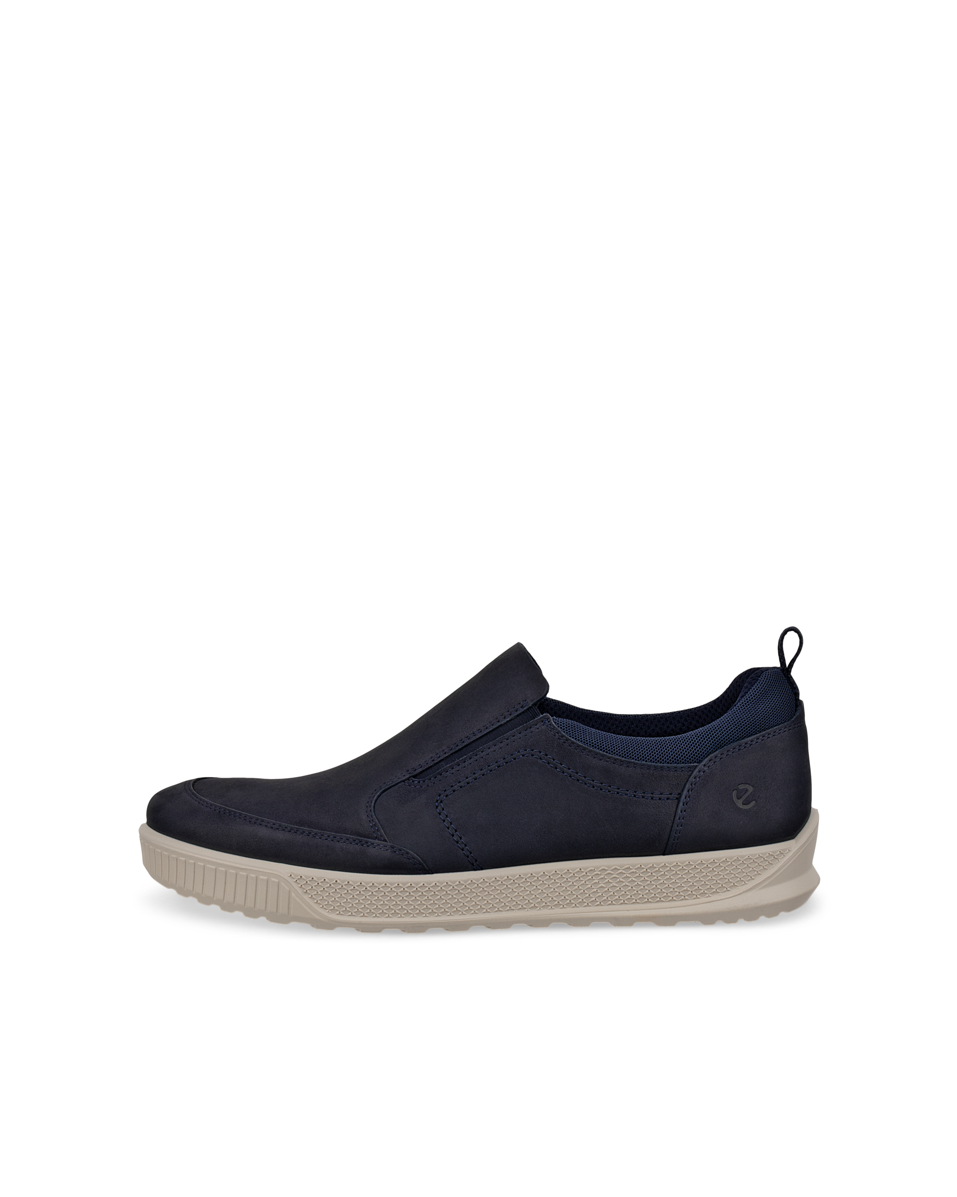 ECCO BYWAY - Men's Nubuck Slip-On - Blue - 39