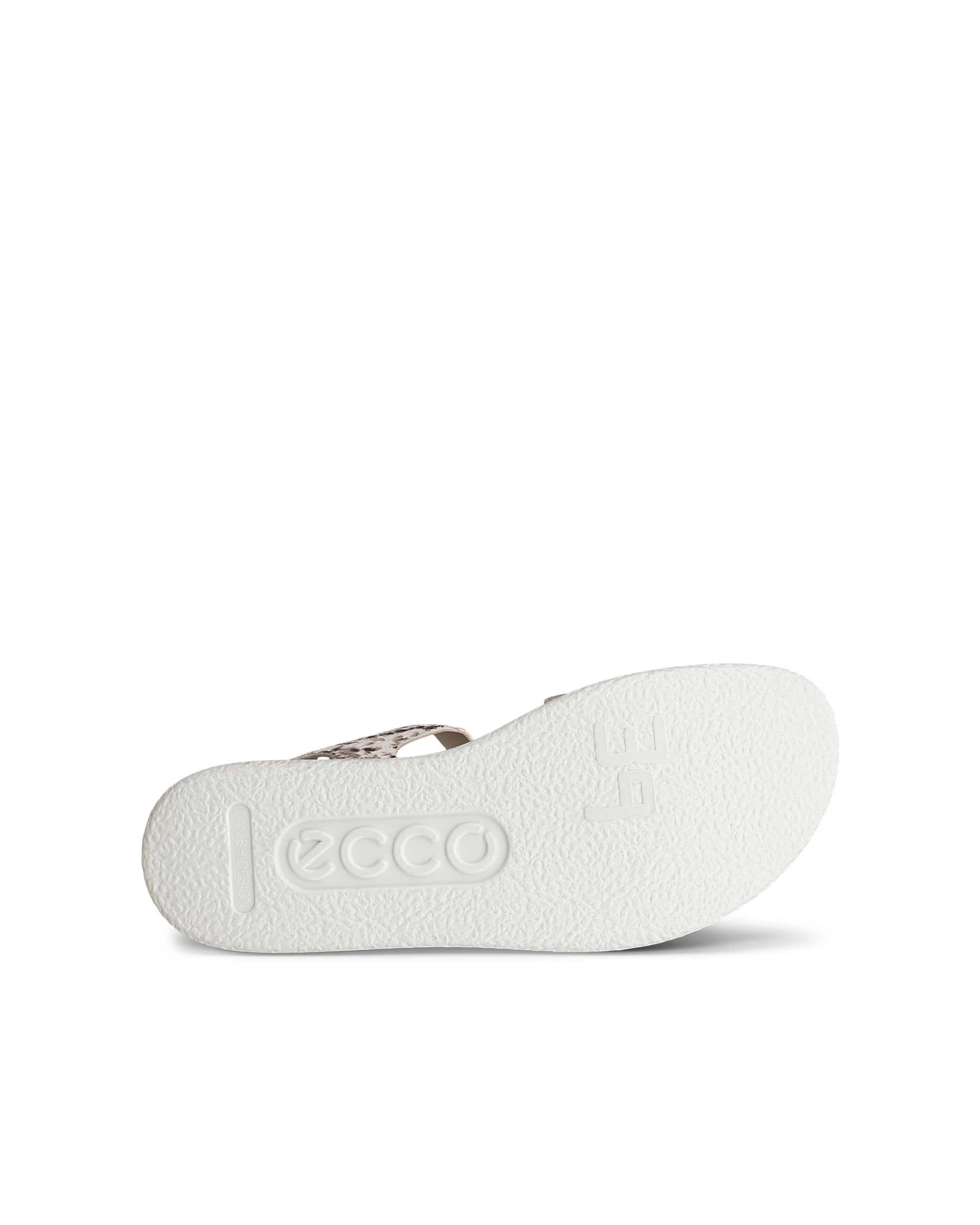 ECCO® Flowt Platta skinnsandaler dam - Beige - Sole