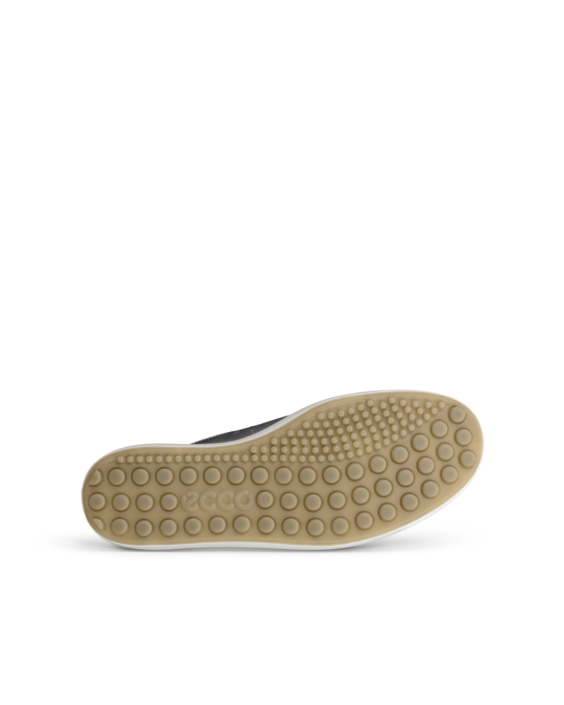 Zapatillas de piel ECCO® Soft 7 para mujer - Plateado - Sole