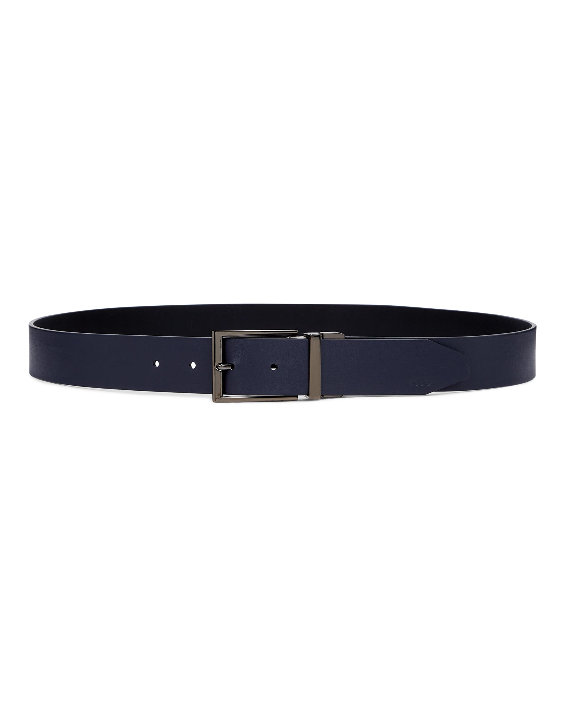 ECCO Belts Formal Italian Reverse メンズ リバーシブルレザーベルト - ブラック - Main