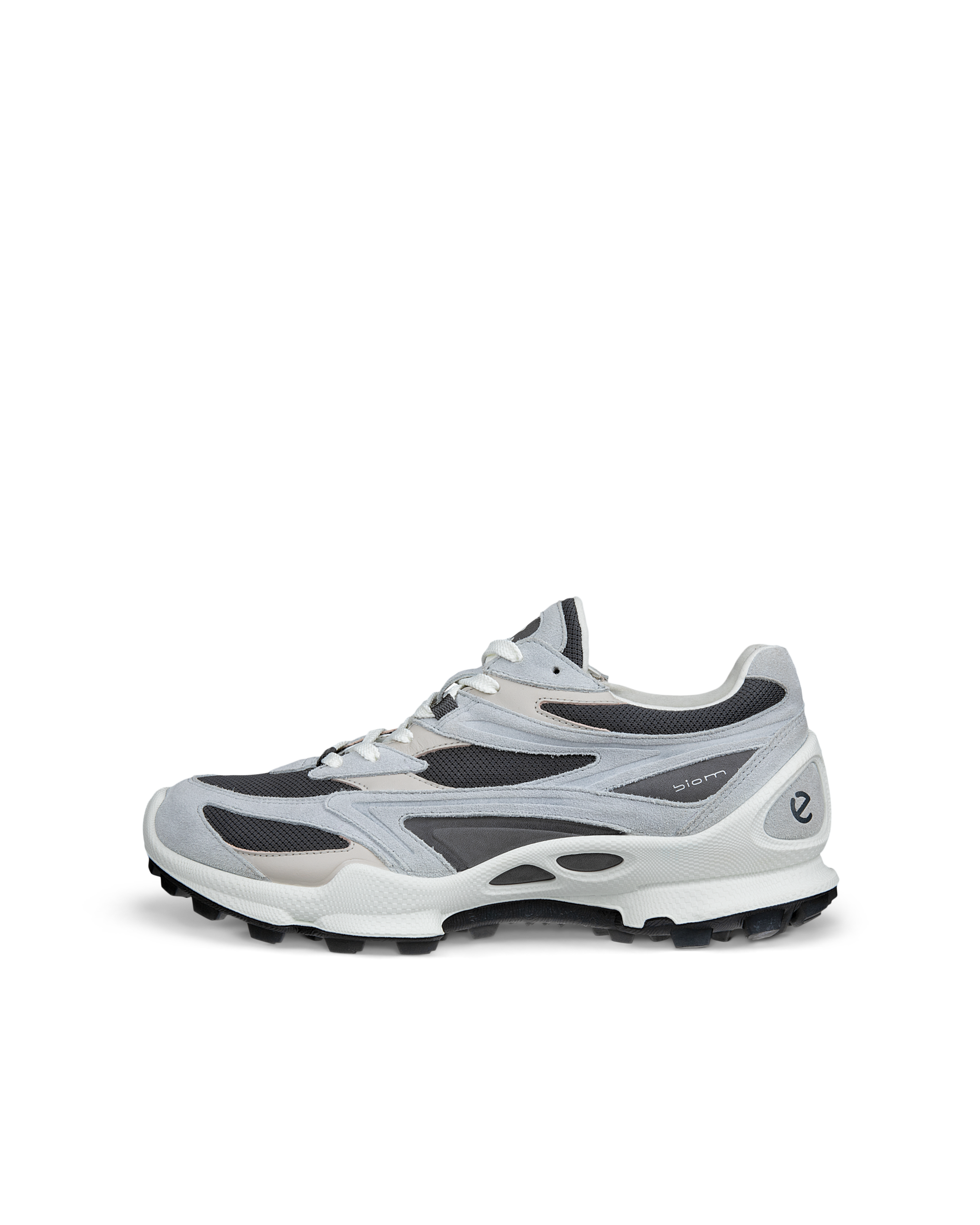 ECCO BIOM C-TRAIL - Men's Suede Trainer - Grey - 40