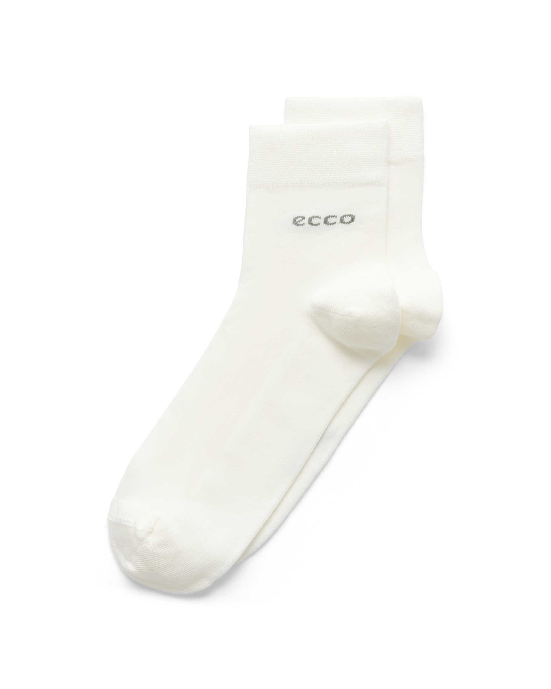 ECCO® Longlife Ankelstrumpor unisex - Vit - Main