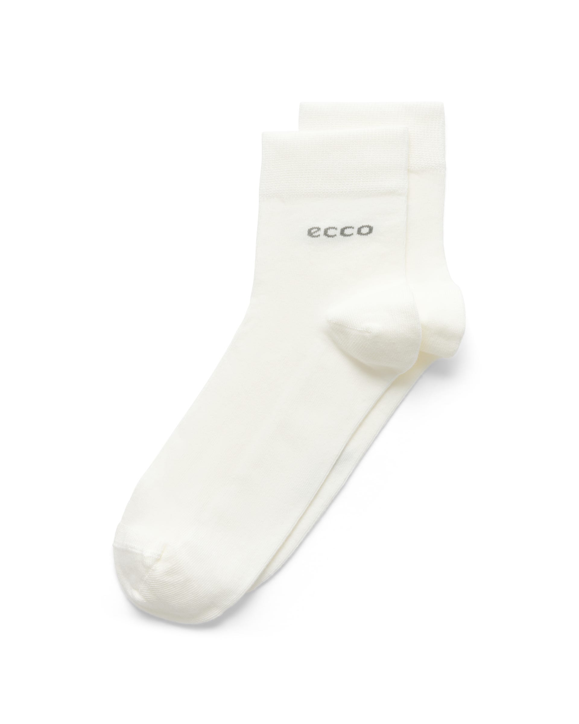 ECCO® Longlife Ankelstrumpor unisex - Vit - Main