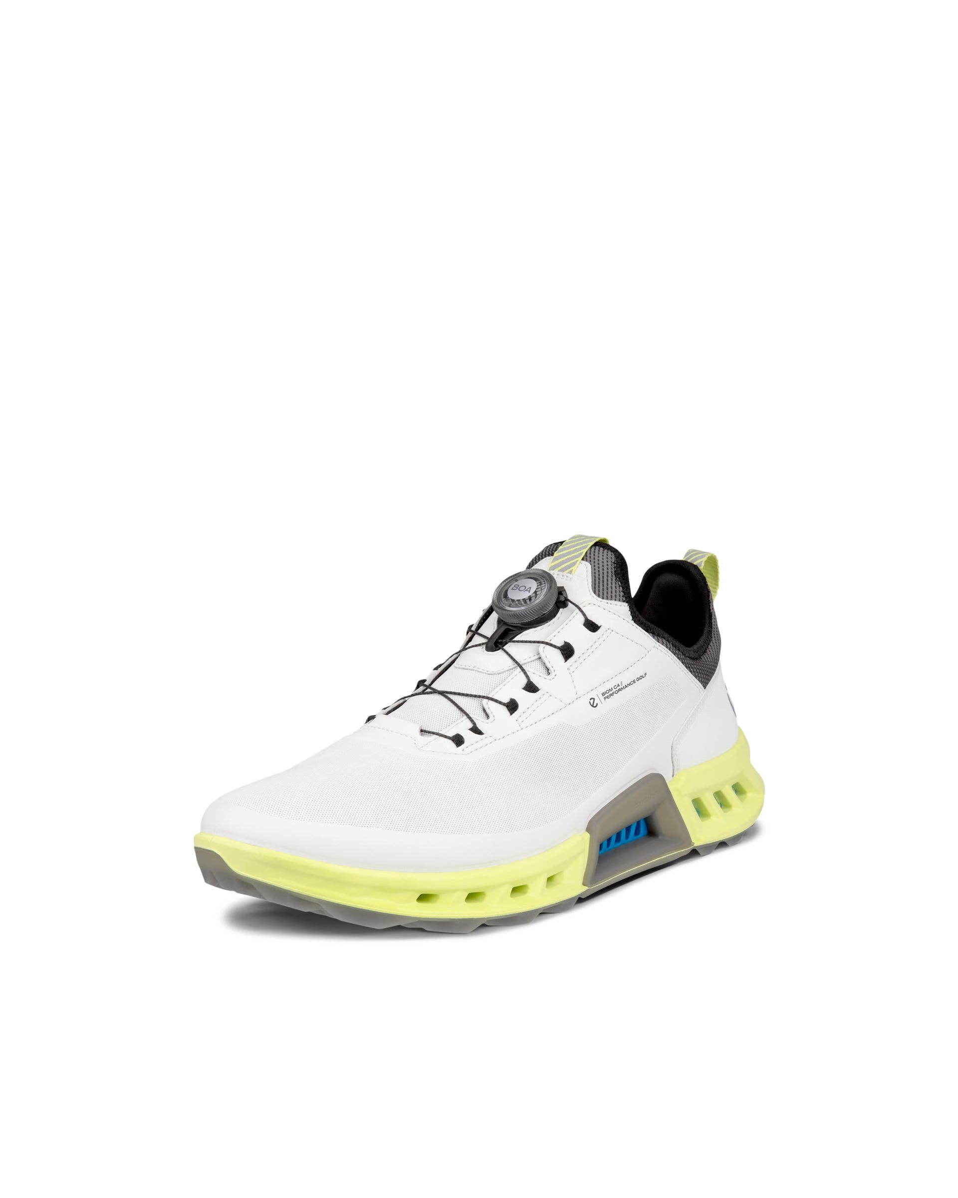 Men's ECCO® Golf Biom C4 Leather Gore-Tex Golf Shoe | White