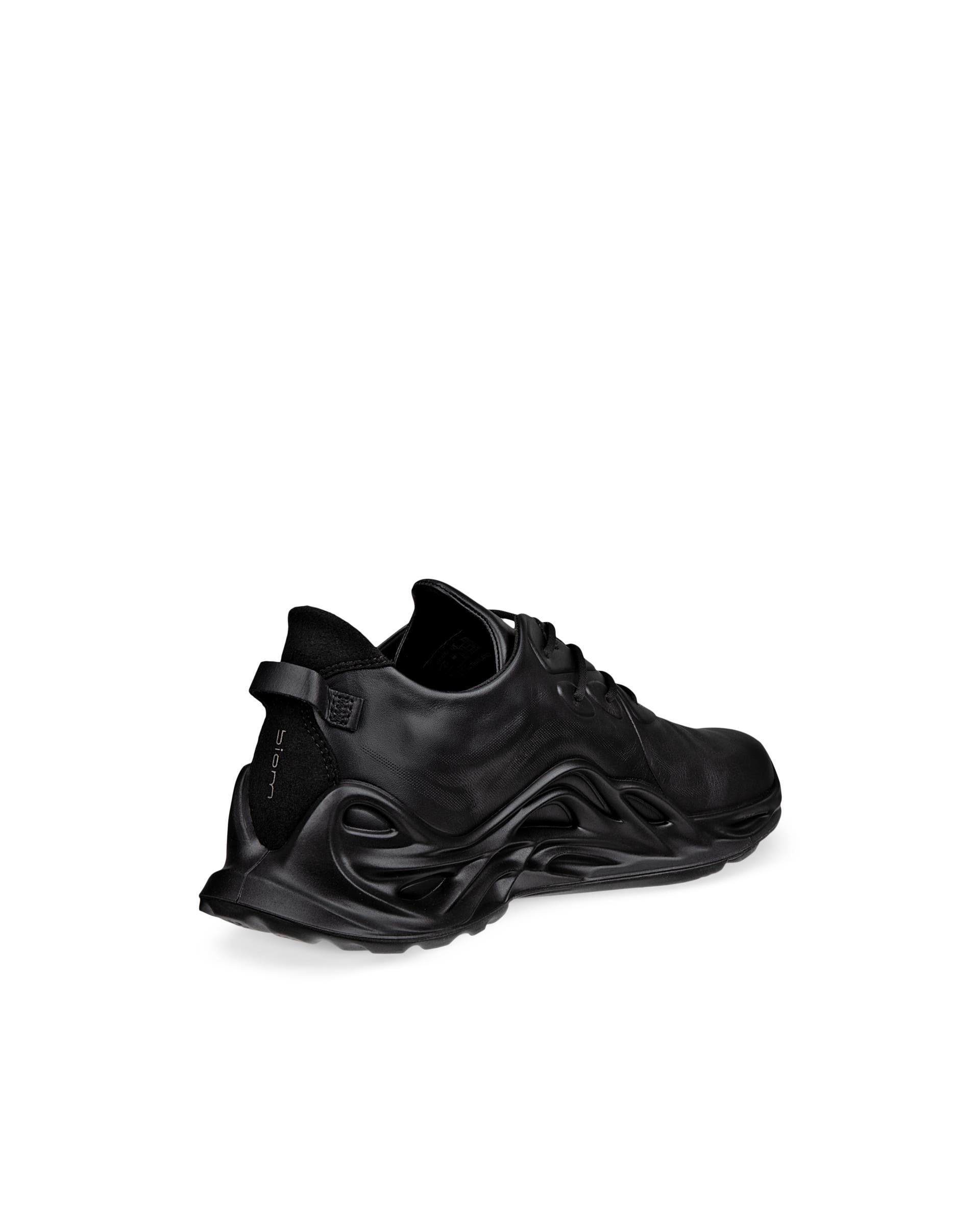 ECCO® Biom Infinite baskets en cuir pour homme - Noir - Back