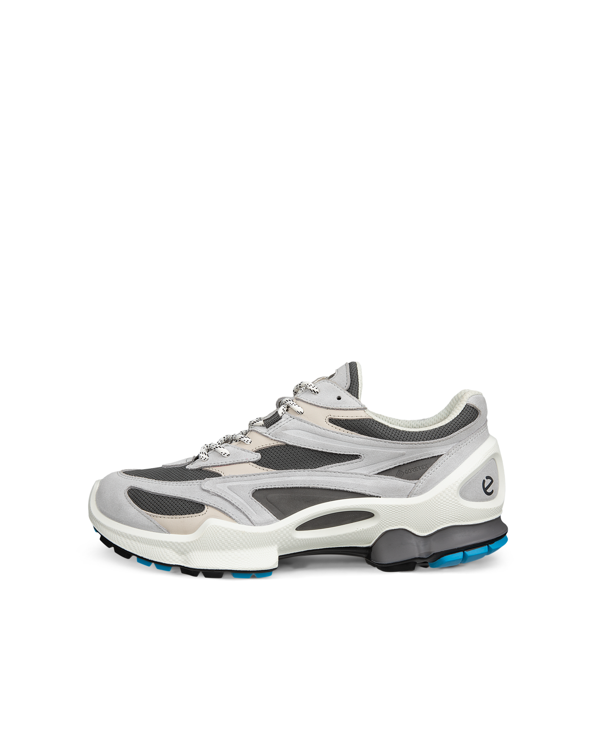 ECCO Biom C2-Trail - Men's Suede Gore-Tex Outdoor Sneaker - Gray