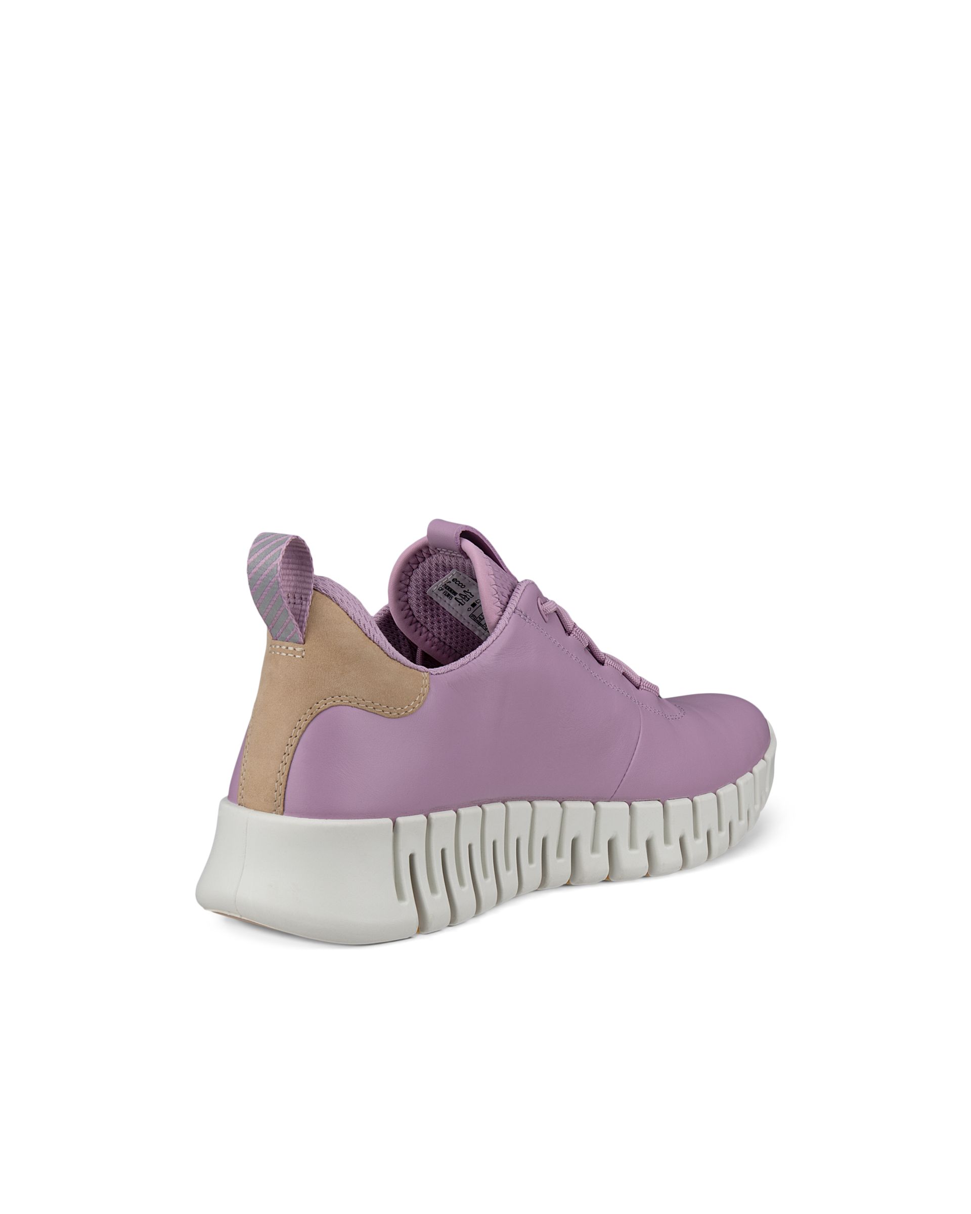 ECCO® Gruuv Damen Ledersneaker - Lila - Back