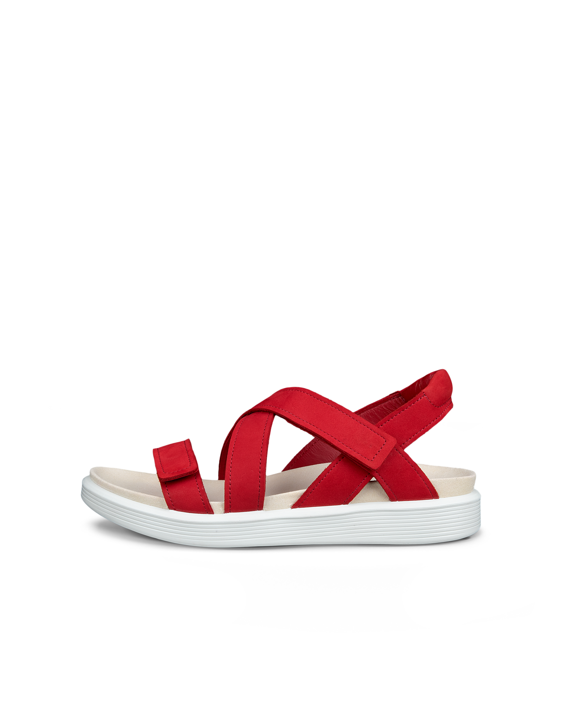 ECCO Soft Sandal — Red