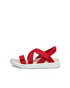 ECCO Soft Sandal — Red 1