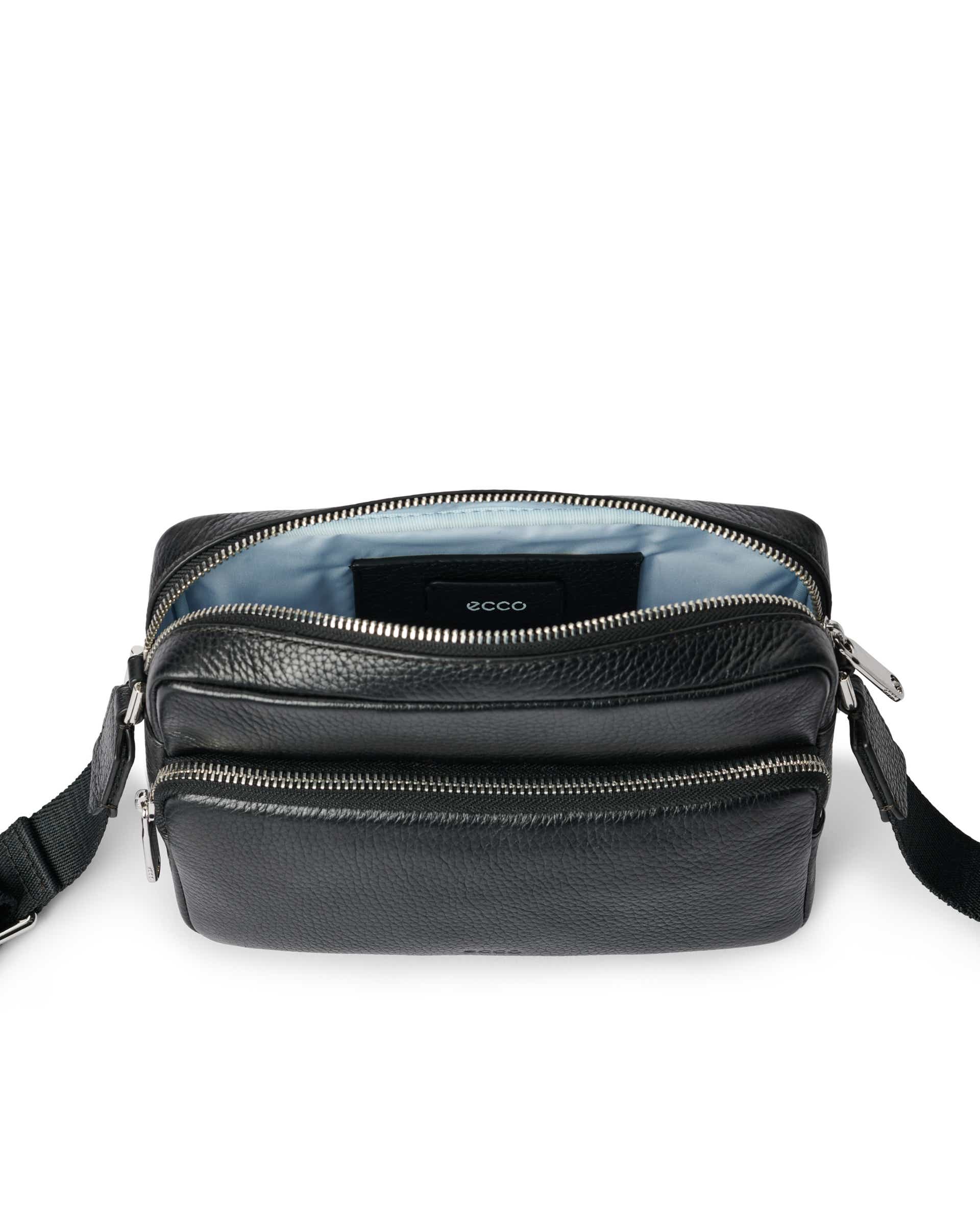 Kožená taška na fotoaparát ECCO® - Černá - Inside