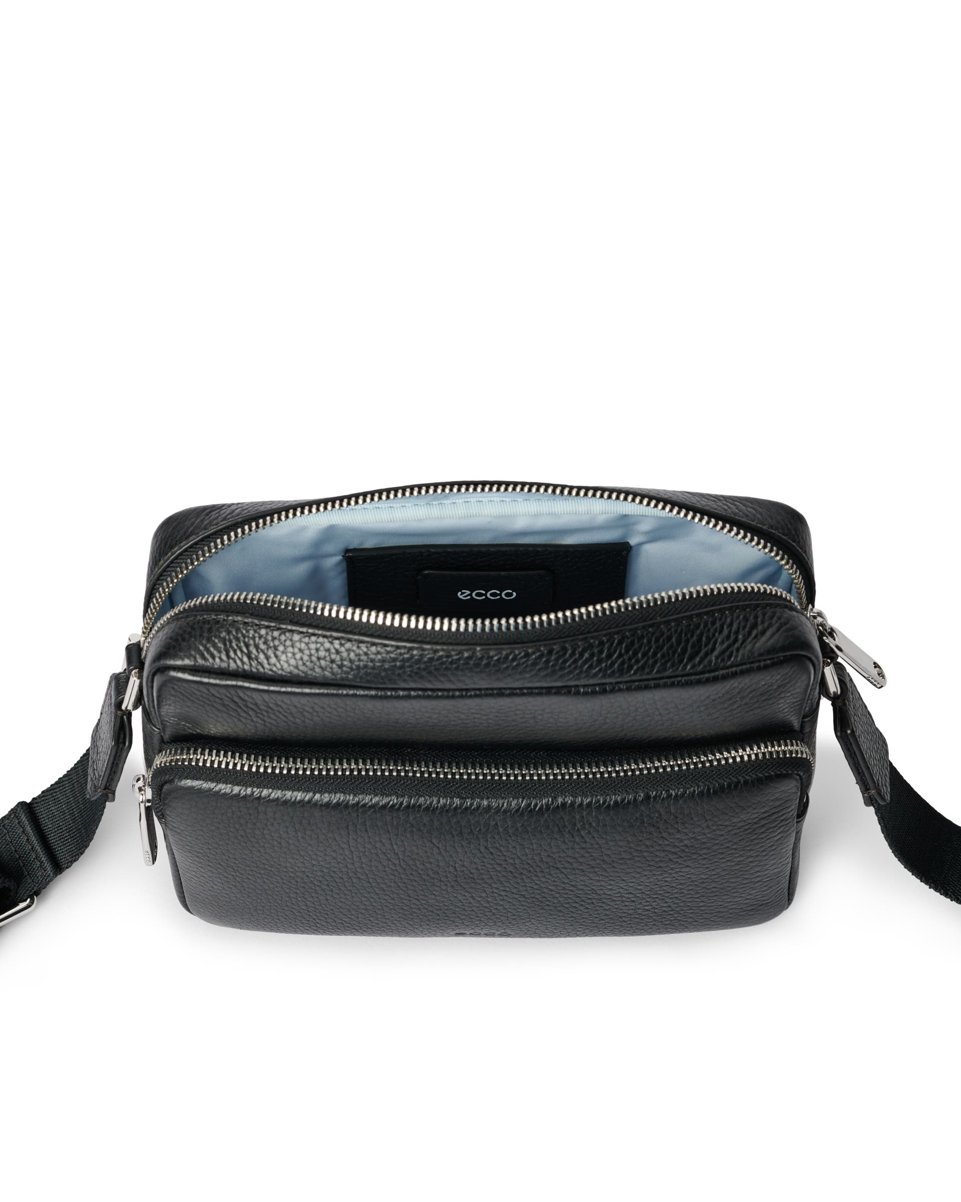 Kožená taška na fotoaparát ECCO® - Černá - Inside