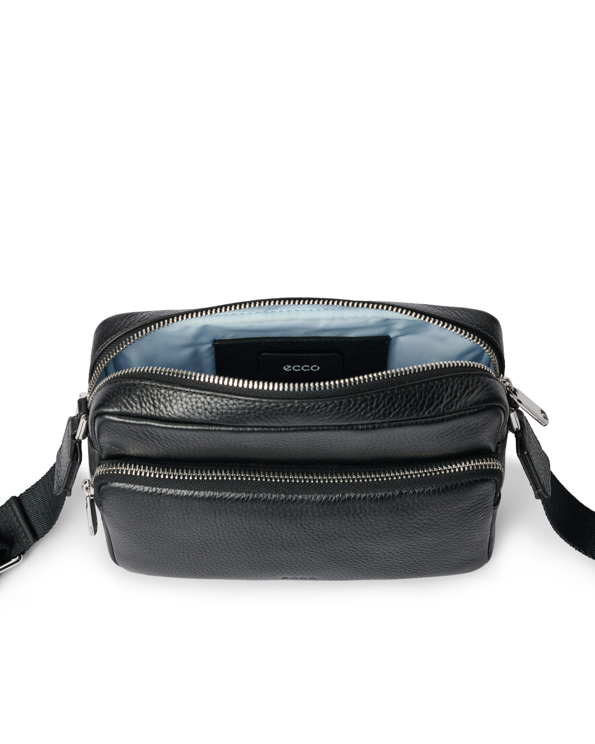 Kožená taška na fotoaparát ECCO® - Černá - Inside