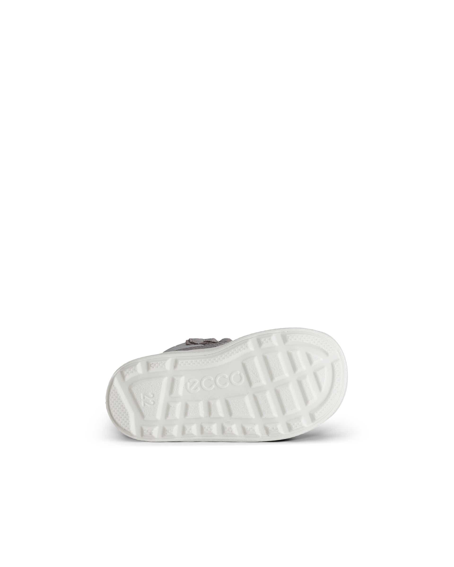 ECCO® URBAN MINI Kinder Halbhoher Stiefel aus Veloursleder mit Gore-Tex - Grau - Sole