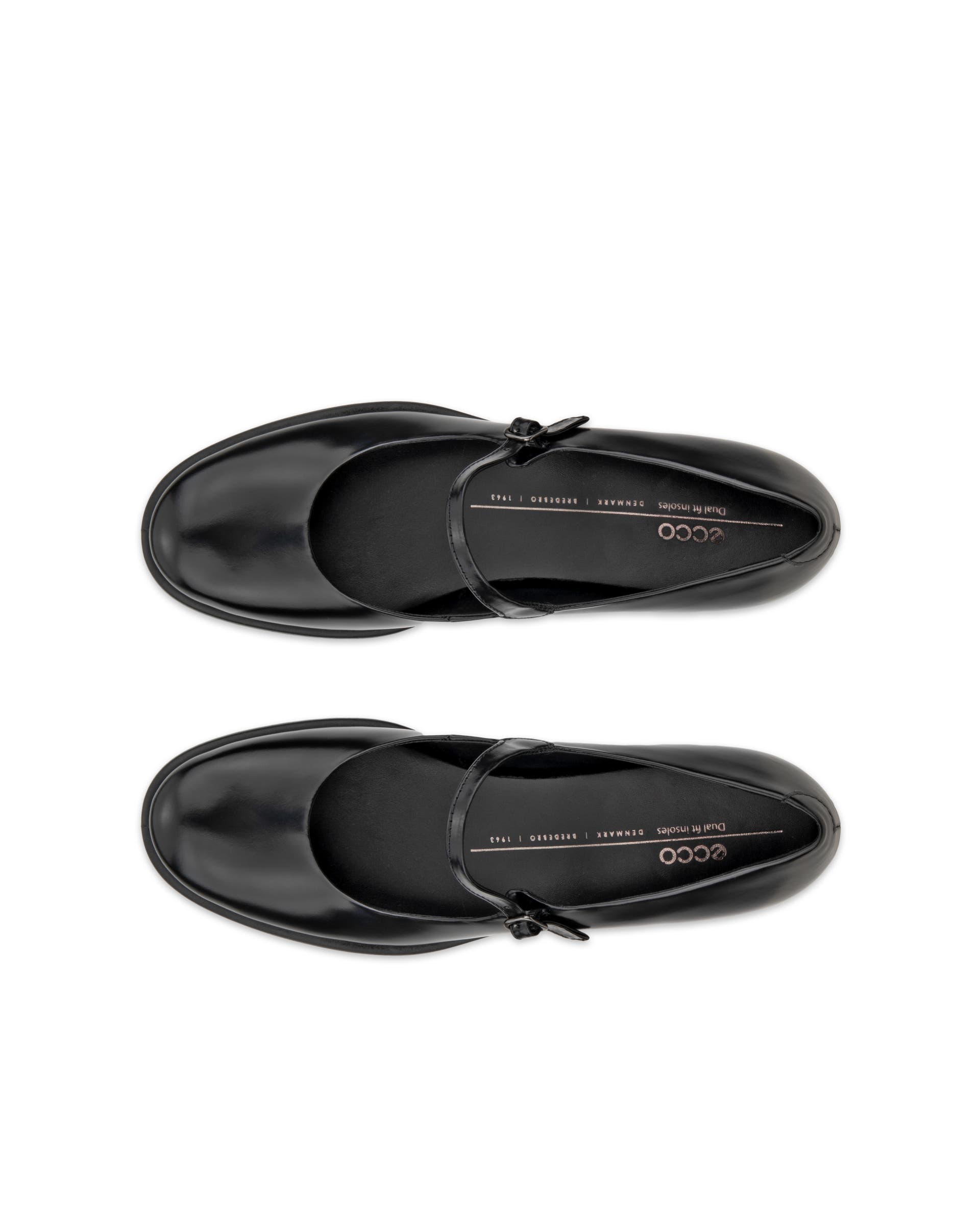 ECCO® Sculpted LX 35 damesko i læder med blokhæl til damer - Sort - Top left pair