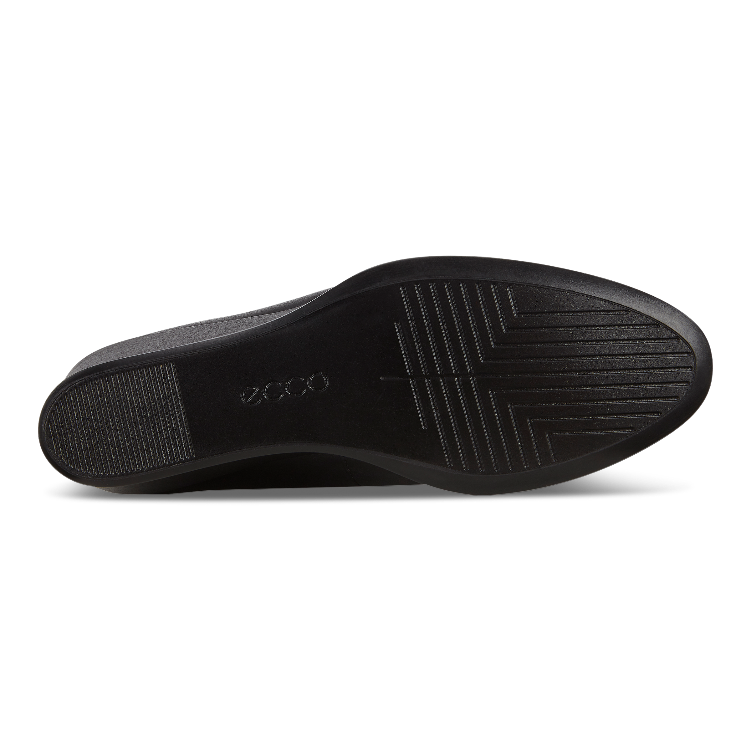 ECCO Shape 45 Wedge ウィメンズ レザーローファー | ブラック
