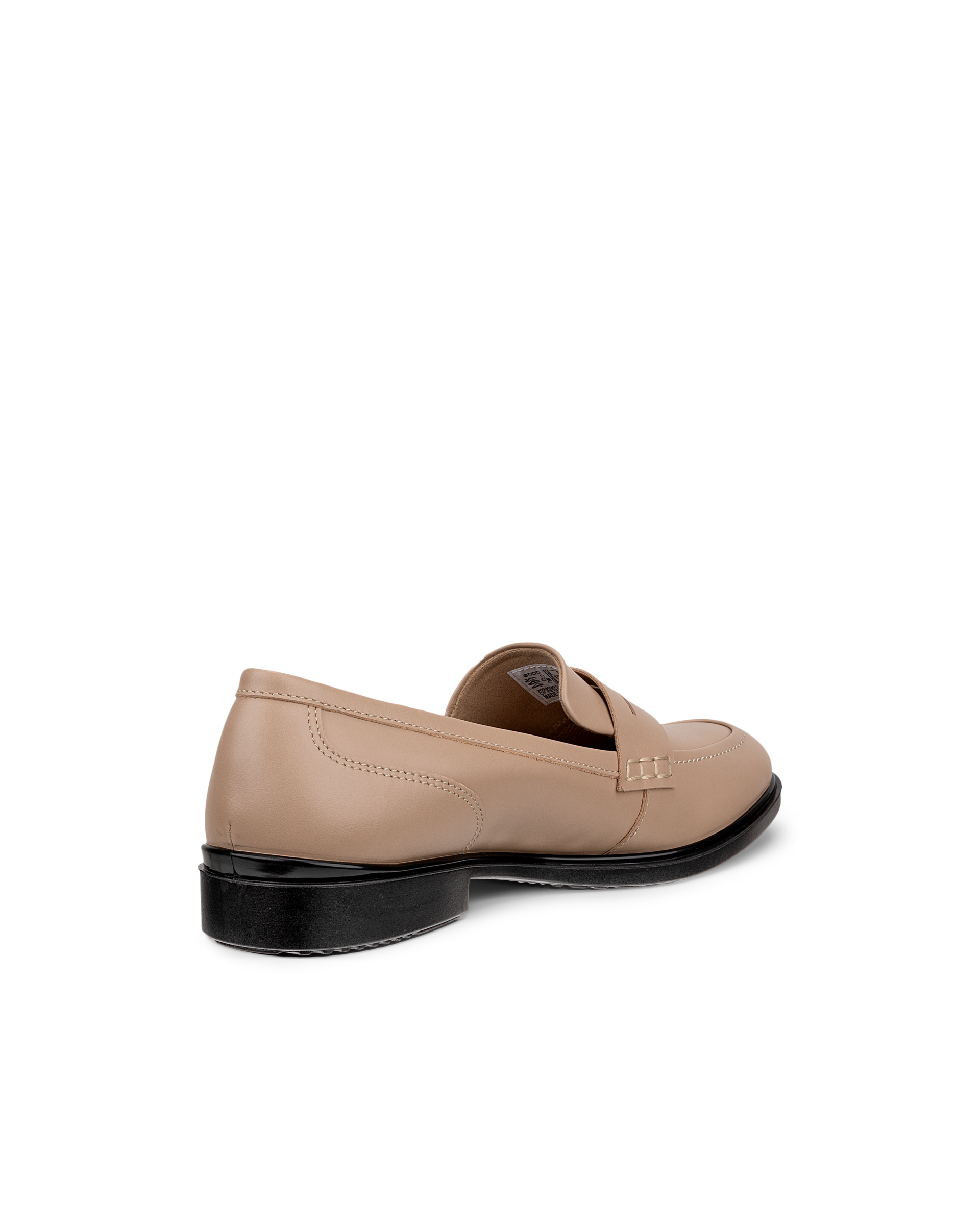 ECCO® Dress Classic 15 Dames leren loafer - Beige - Back