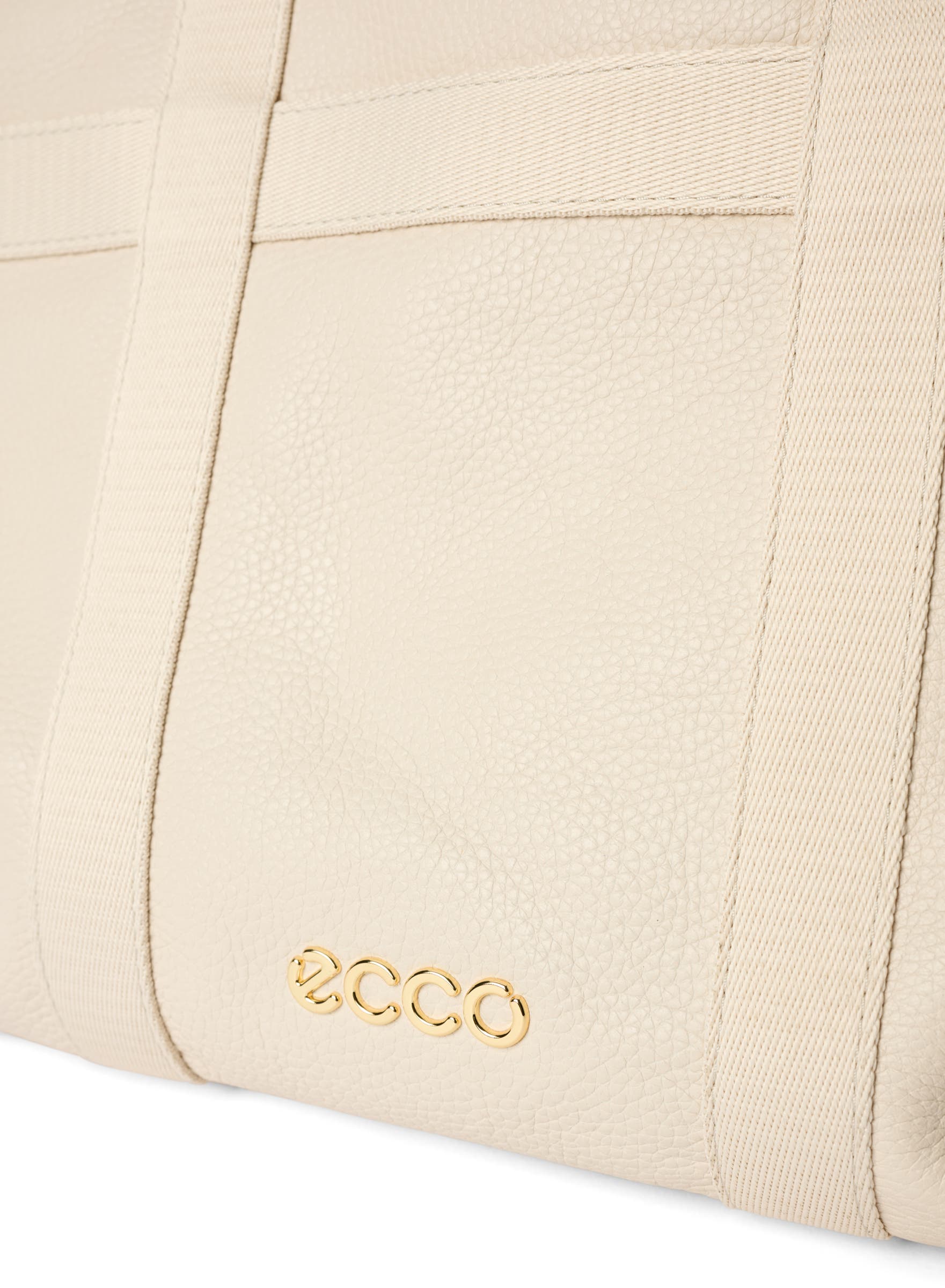 ECCO Tote Globetrotter レザートートバッグ - ベージュ - Detail-2