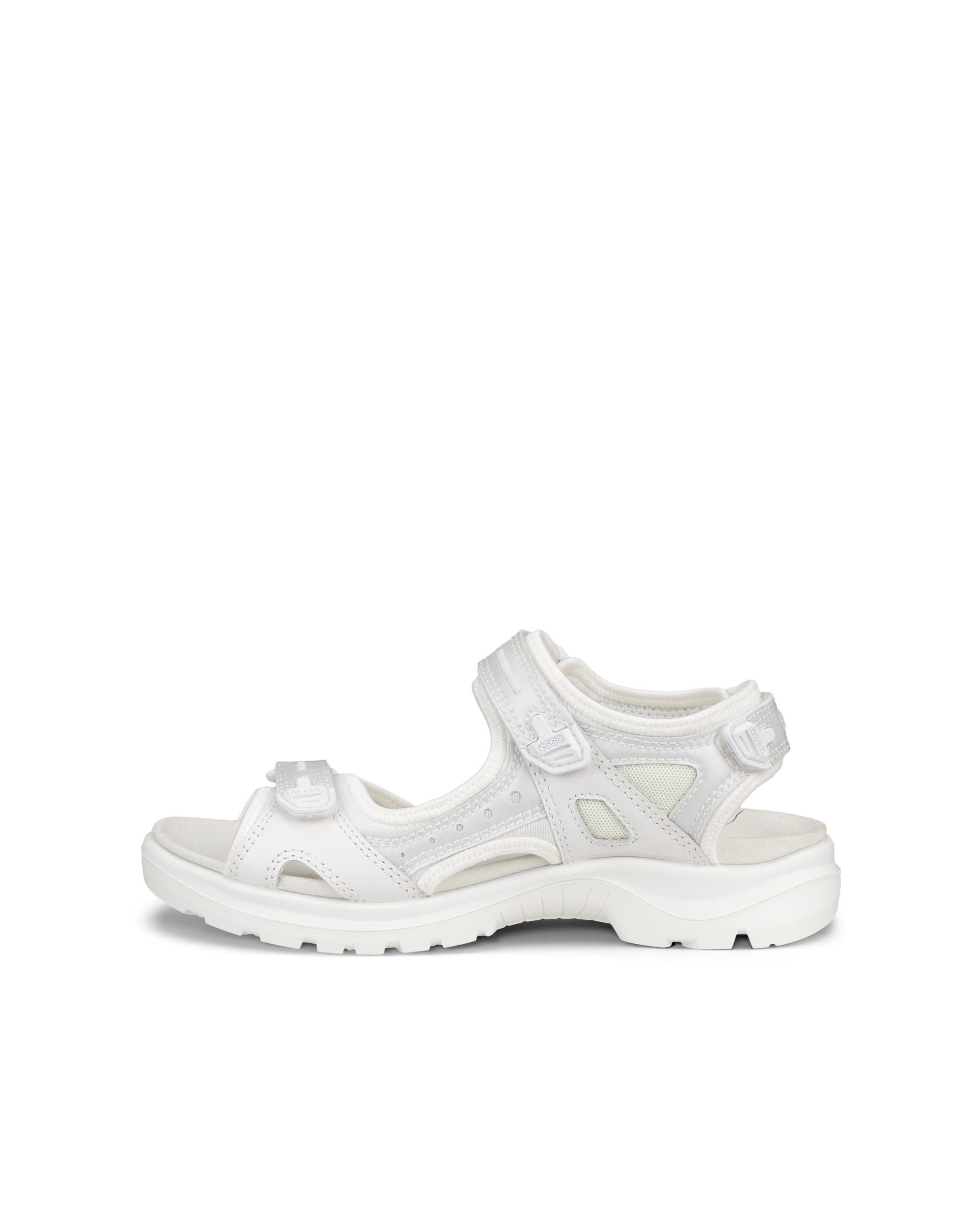 ECCO Women's Yucatan Sandals - White - Outside