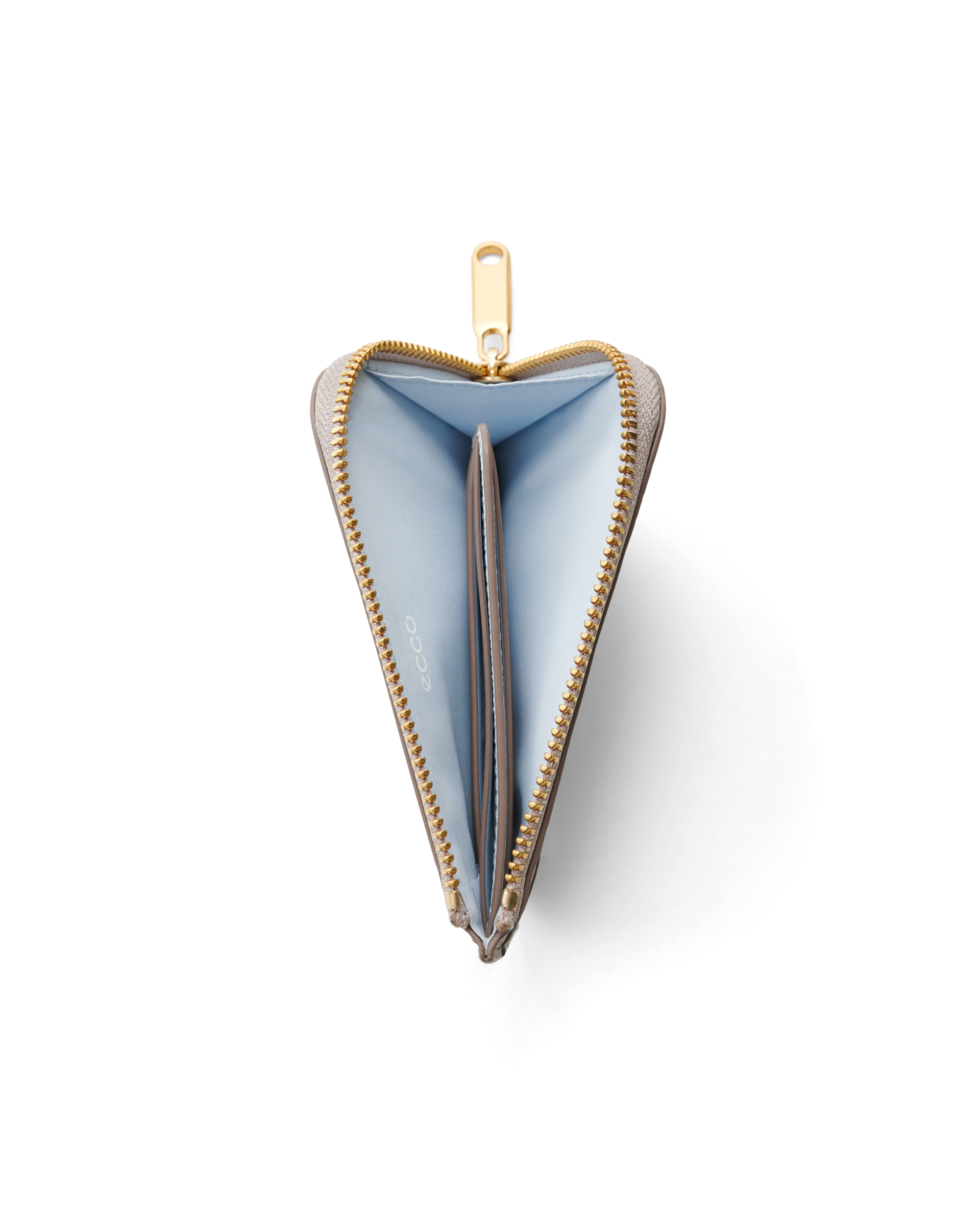 ECCO Card Case Zipped — Beige