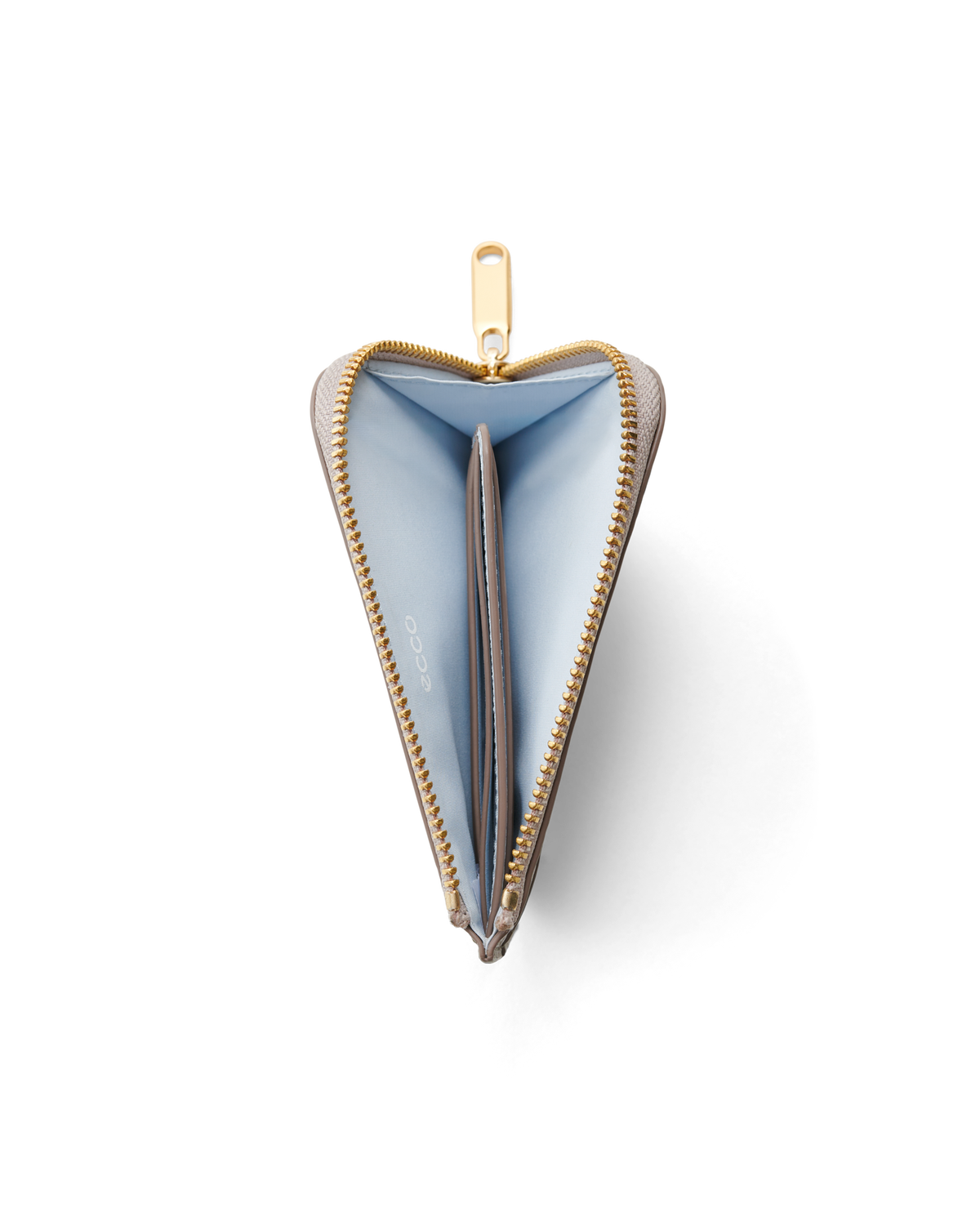 ECCO Card Case Zipped — Beige