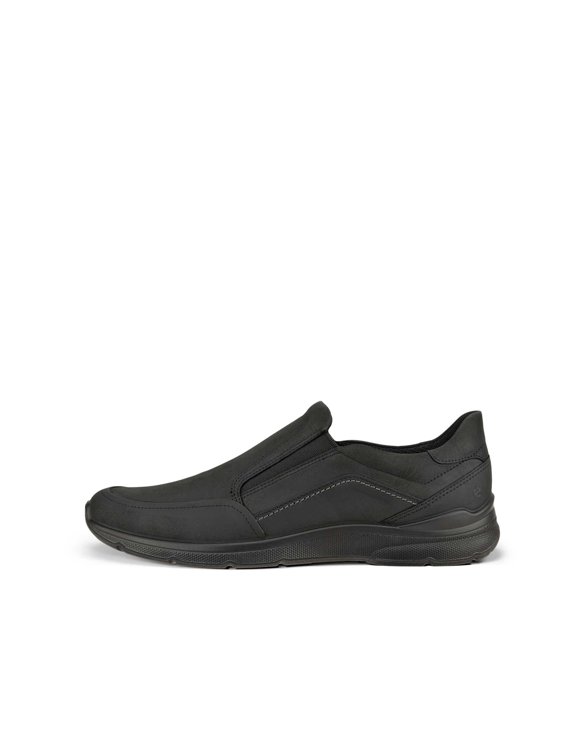 ECCO® Irving Slip-on nubuck herr - Svart - Outside