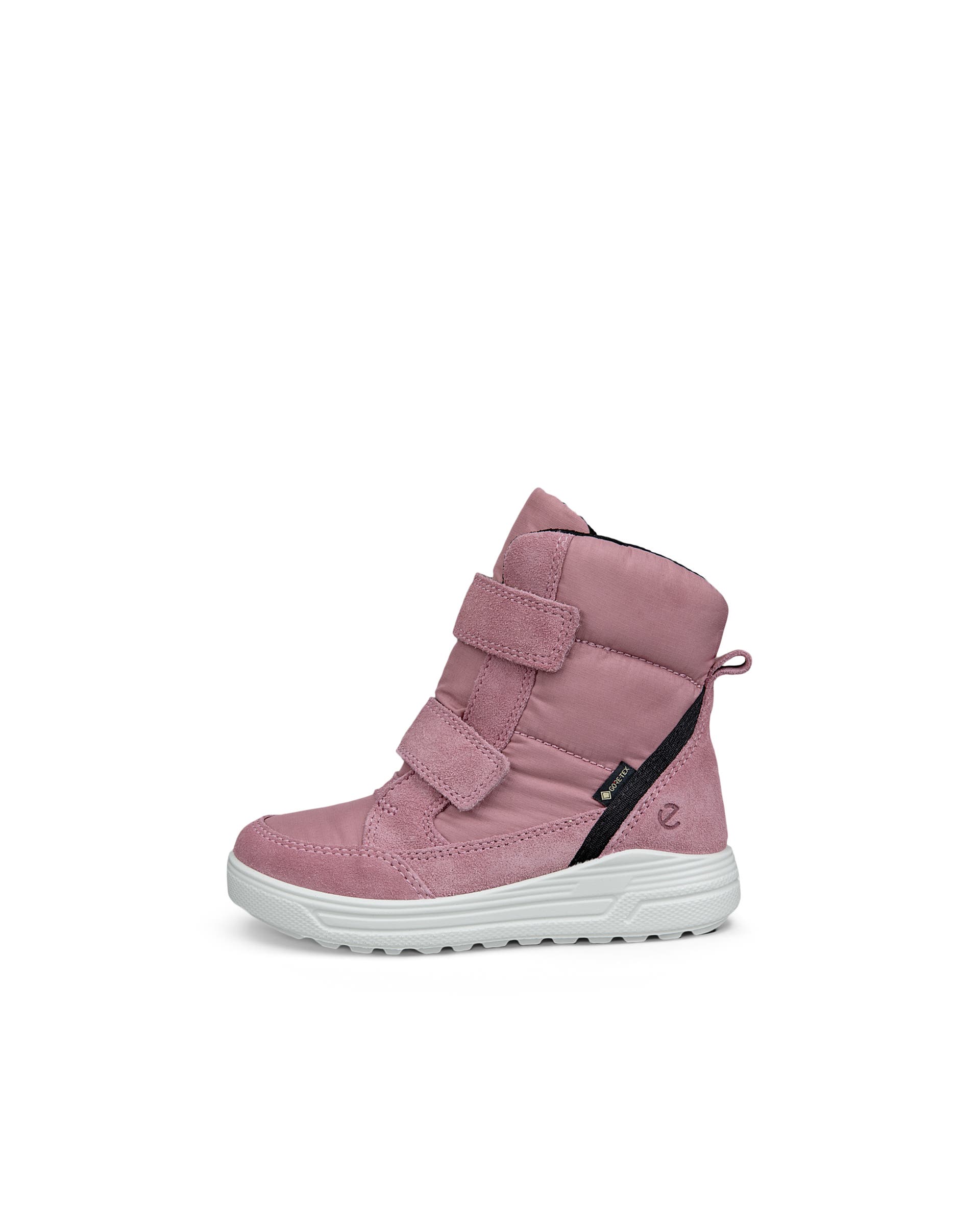 ECCO® Urban Snowboarder Gore-Tex vinterstøvle i ruskind til børn - Pink - Outside