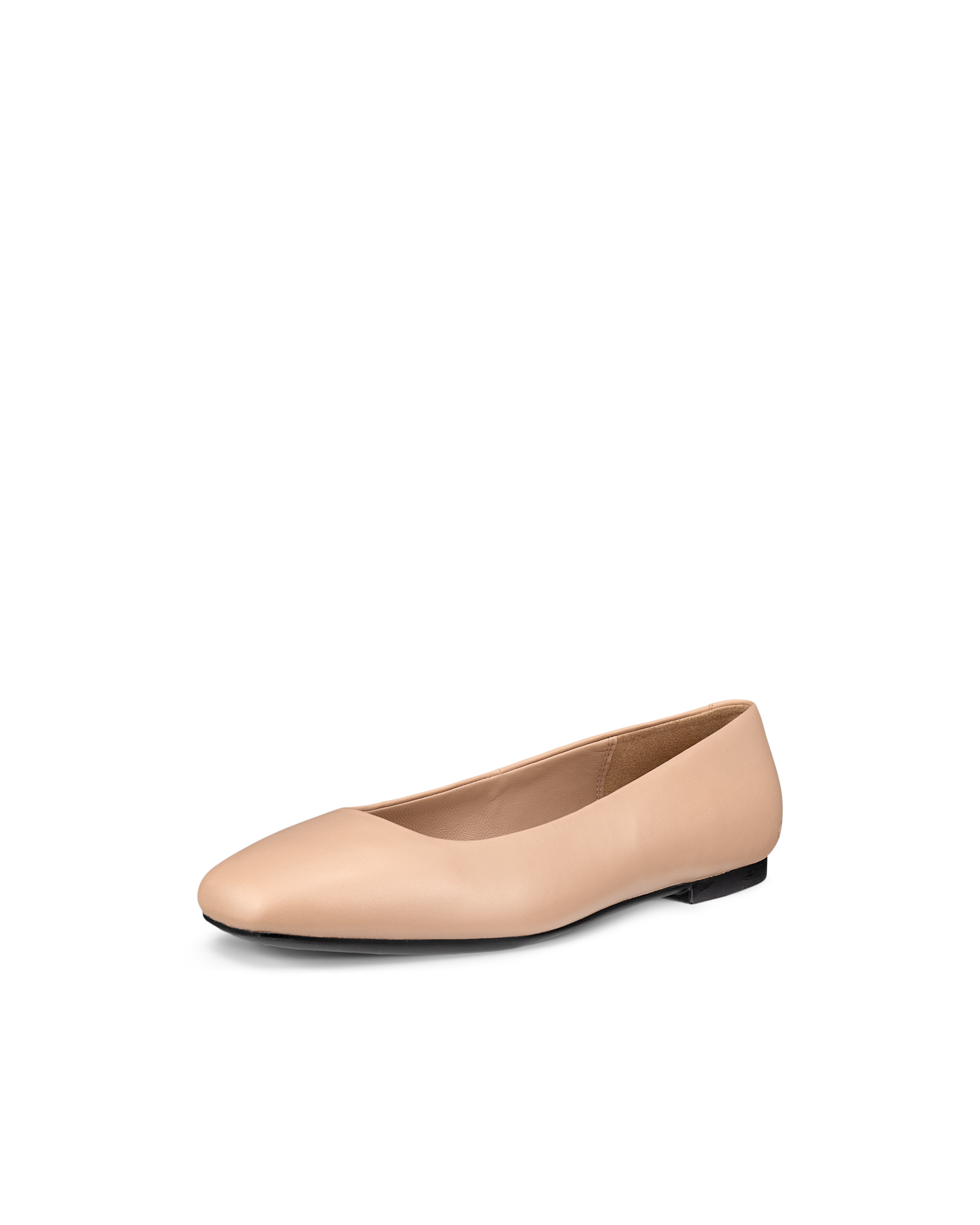 ECCO® Margot Damen Lederballerina - Beige - Main