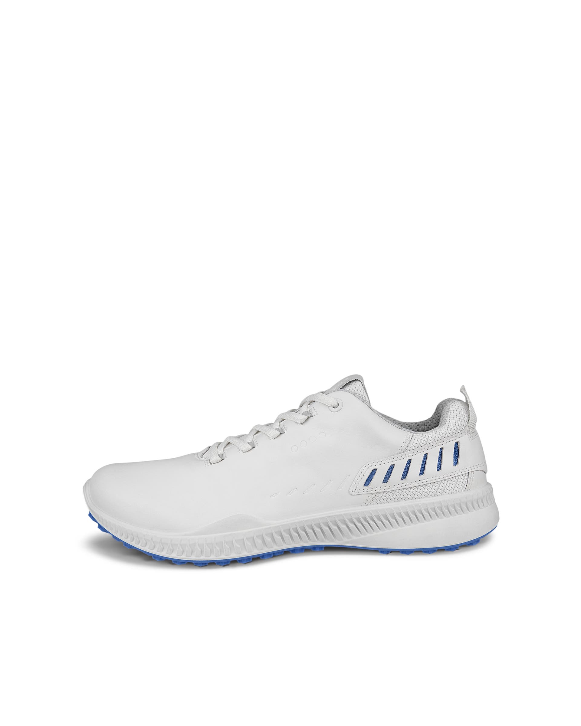 Men's ECCO® Golf S-Hybrid Leather Waterproof Golf Shoe - White - Outside