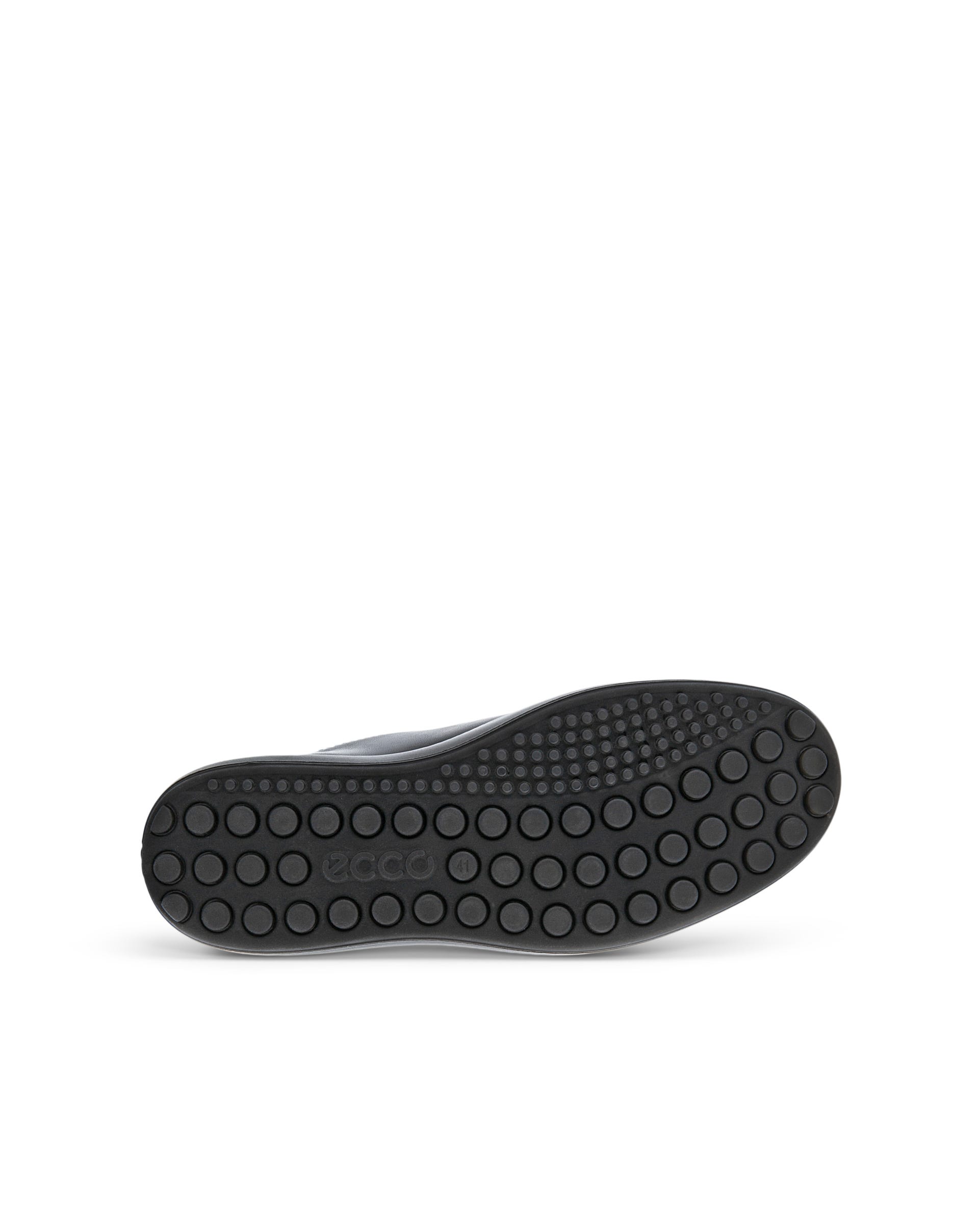 ECCO® Soft 7 baskets en cuir pour homme - Noir - Sole