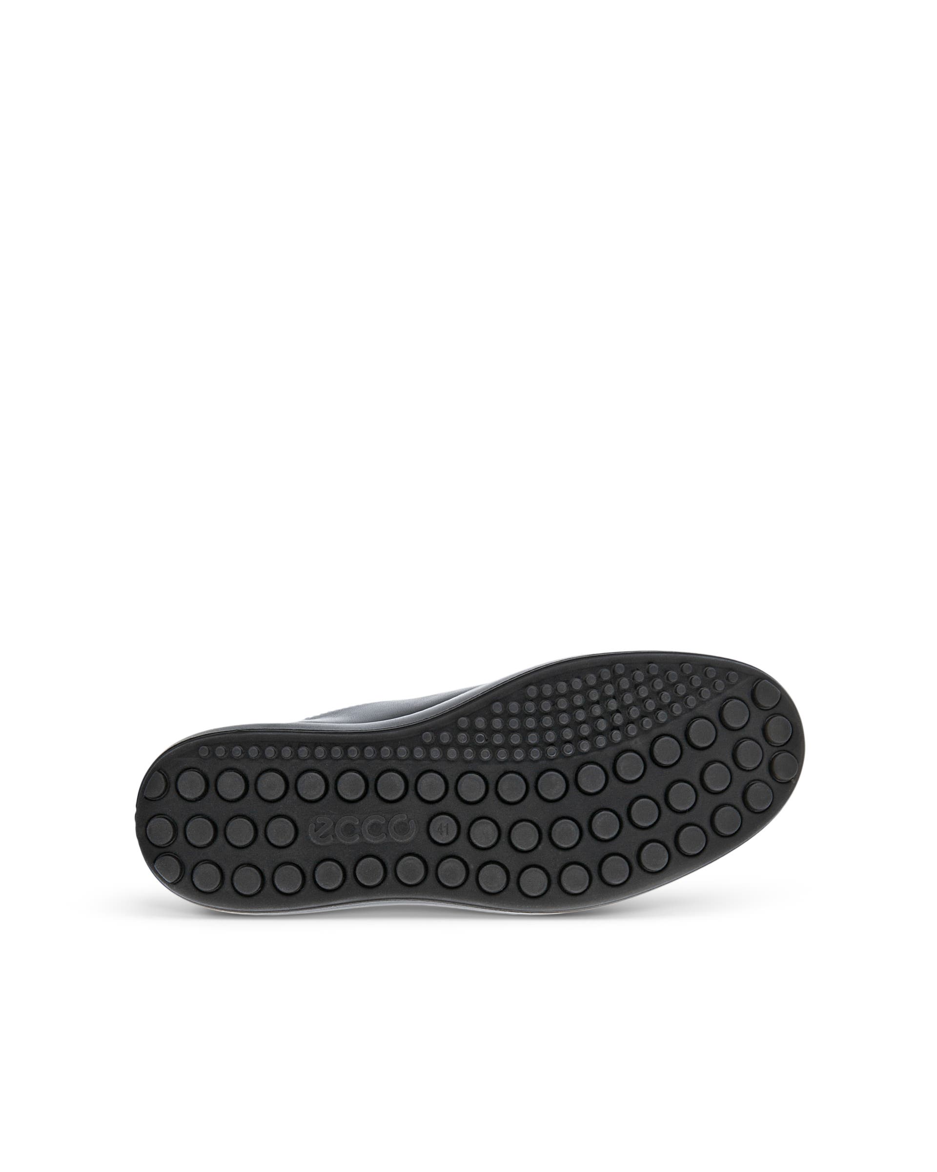 ECCO® Soft 7 baskets en cuir pour homme - Noir - Sole